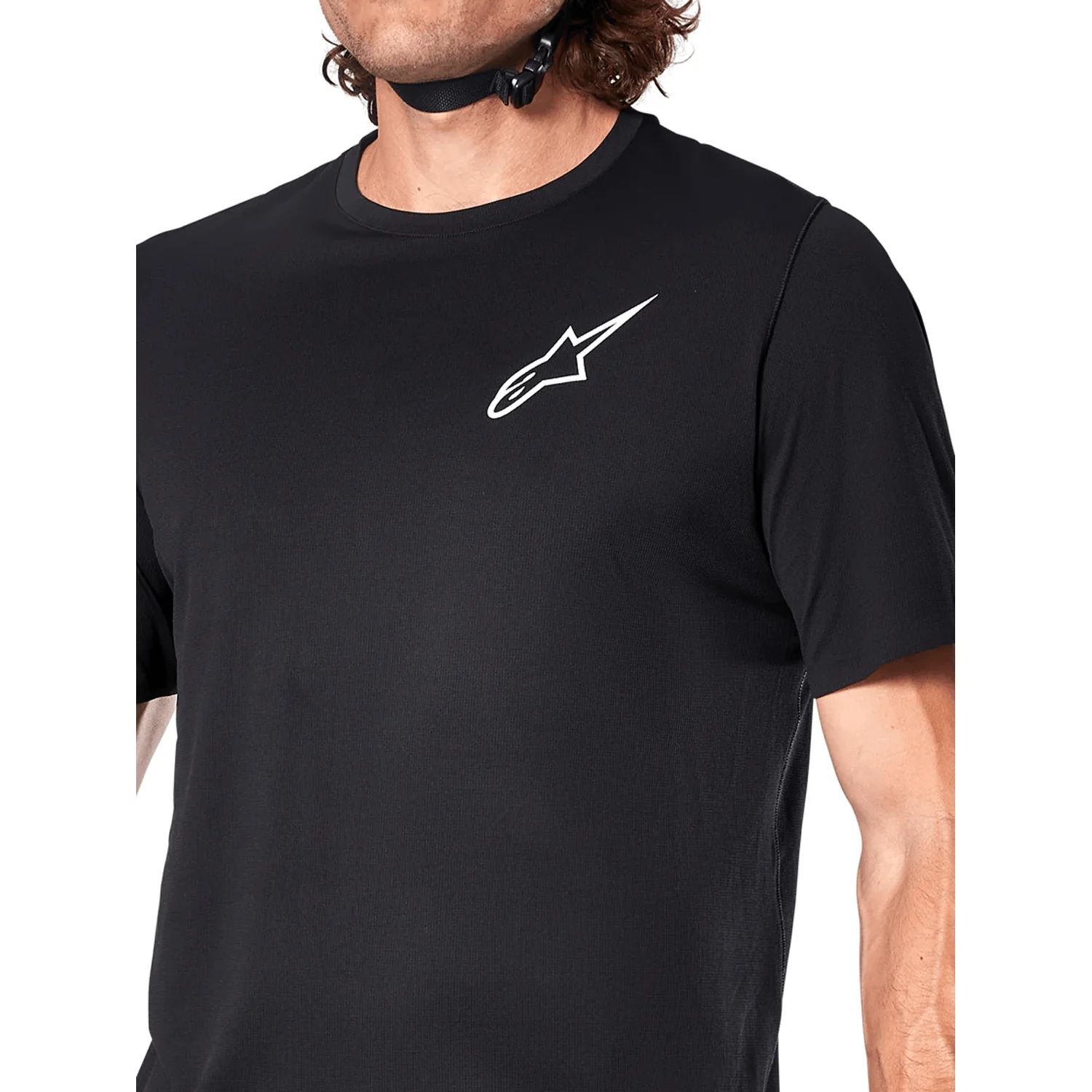 Maillot ALPINESTARS A-ARIA ASTAR Manches Courtes Noir - Image 6