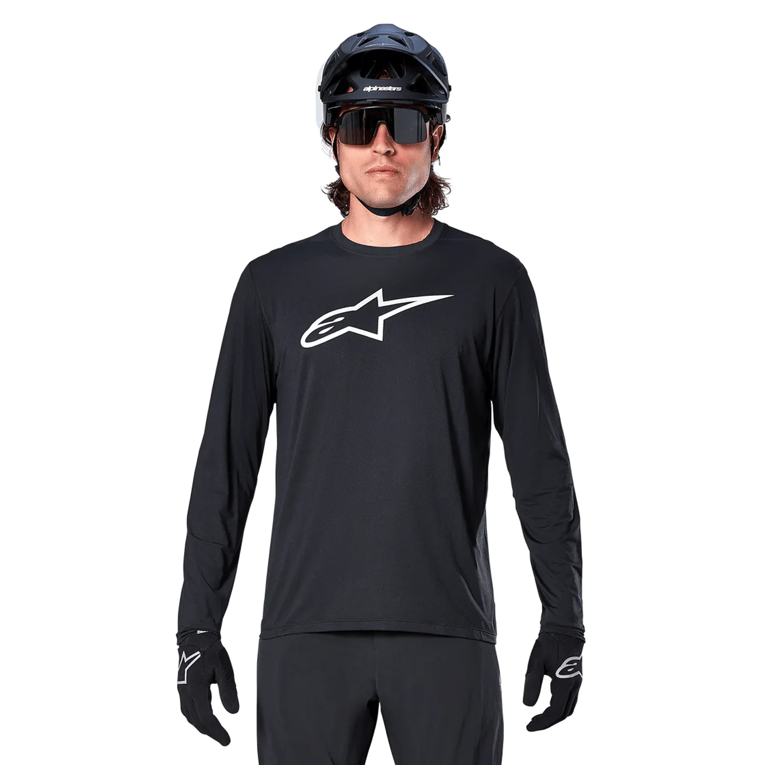 Maillot ALPINESTARS A-DURA ASTAR Manches Longues Noir - Image 5
