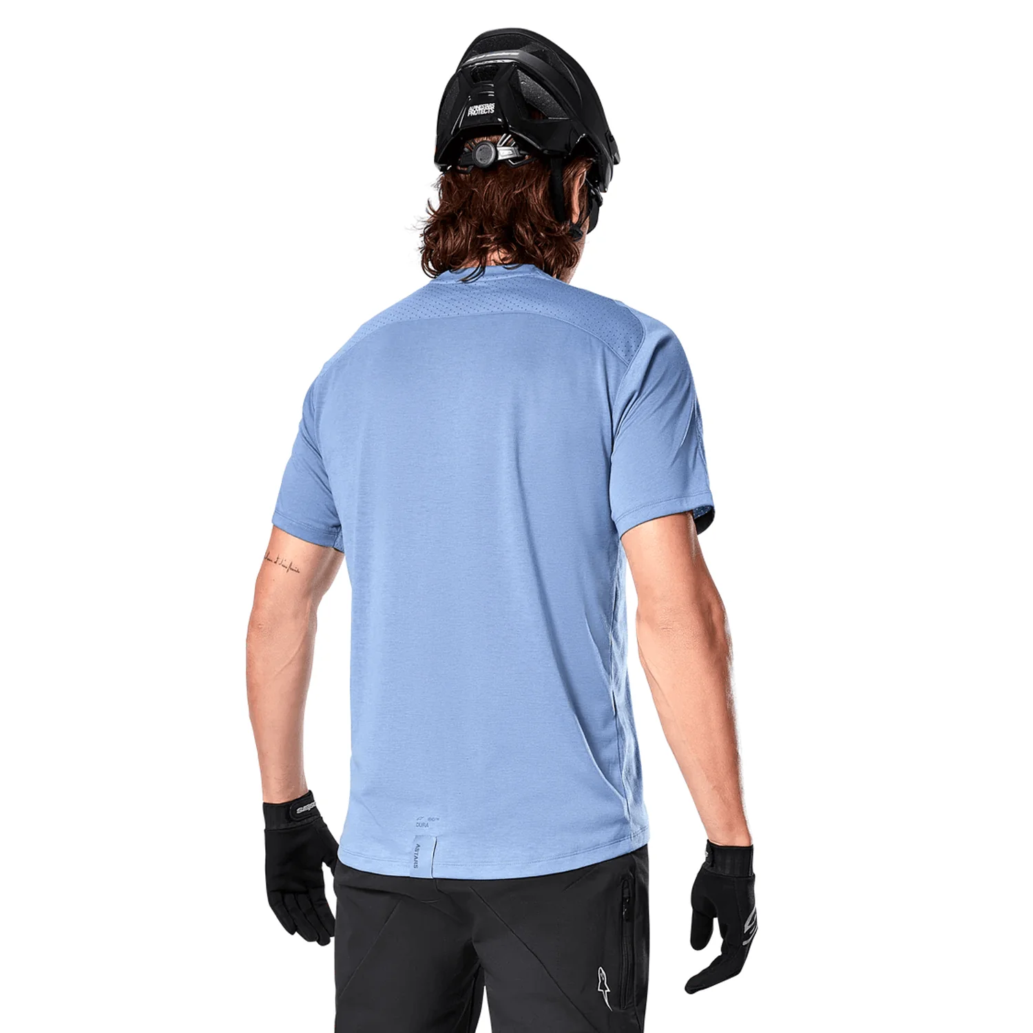 Maillot ALPINESTARS A-DURA ASTAR Manches Courtes Bleu - Image 3