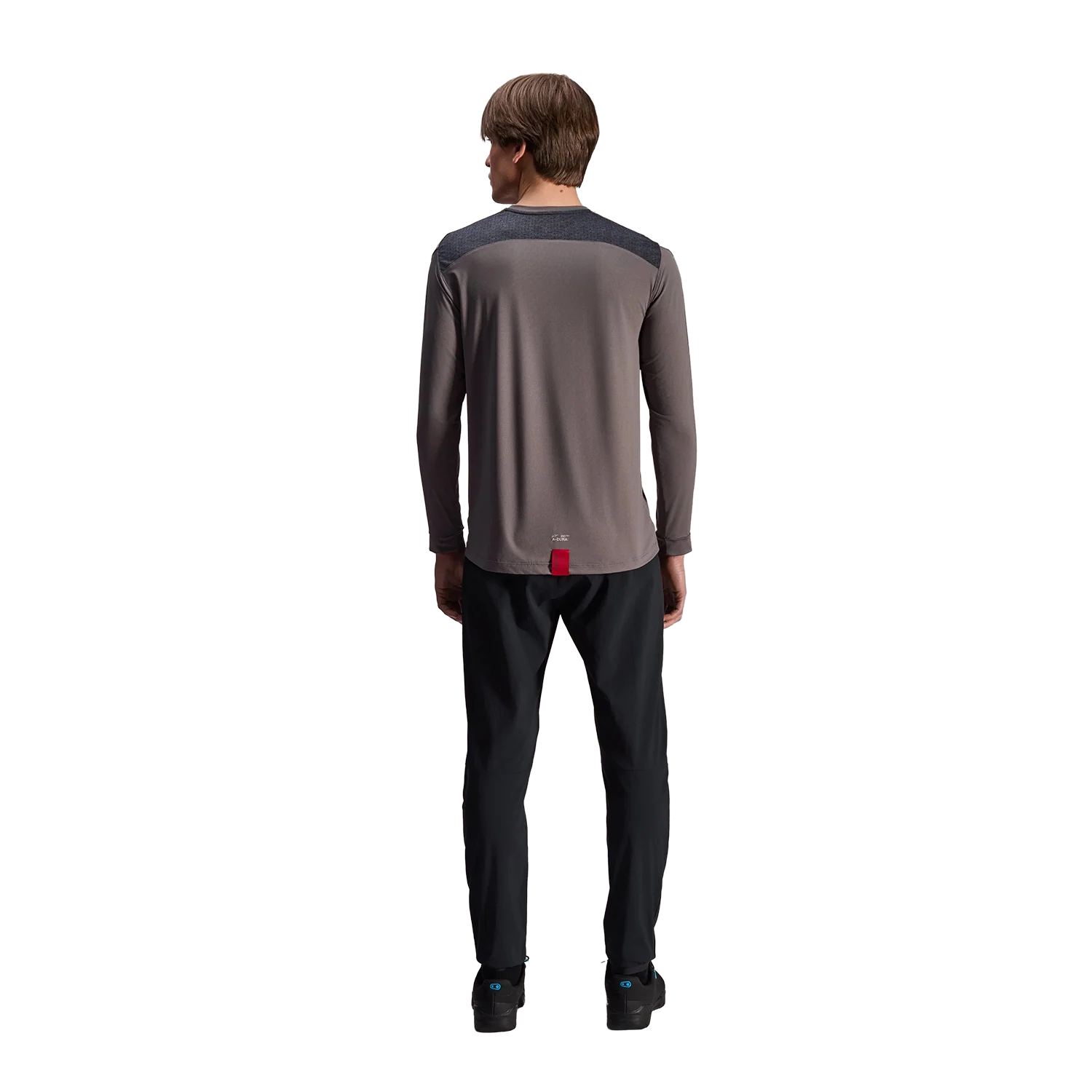 Maillot ALPINESTARS A-DURA INSET ASTAR Manches Longues Gris - Image 4