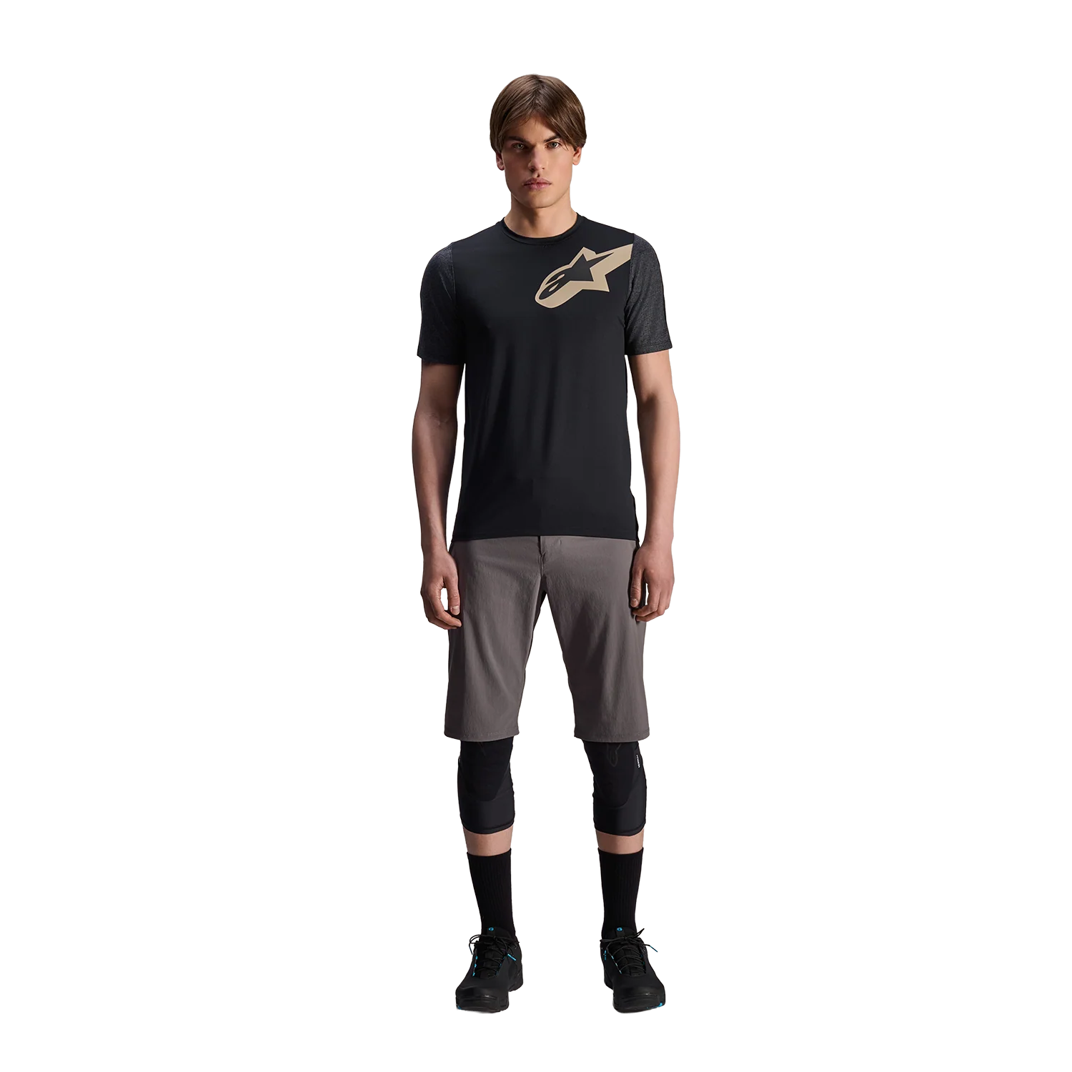 Maillot ALPINESTARS A-DURA LIPAN Manches Courtes Noir - Image 2
