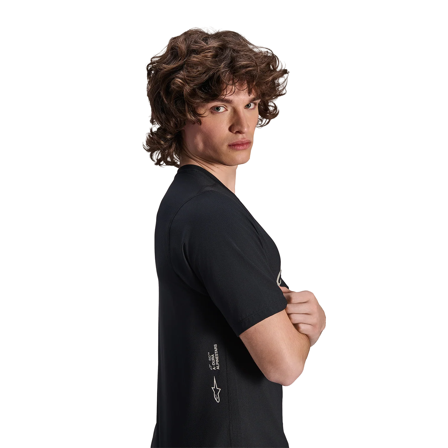 Maillot ALPINESTARS A-DURA ASTAR Manches Courtes Noir - Image 6