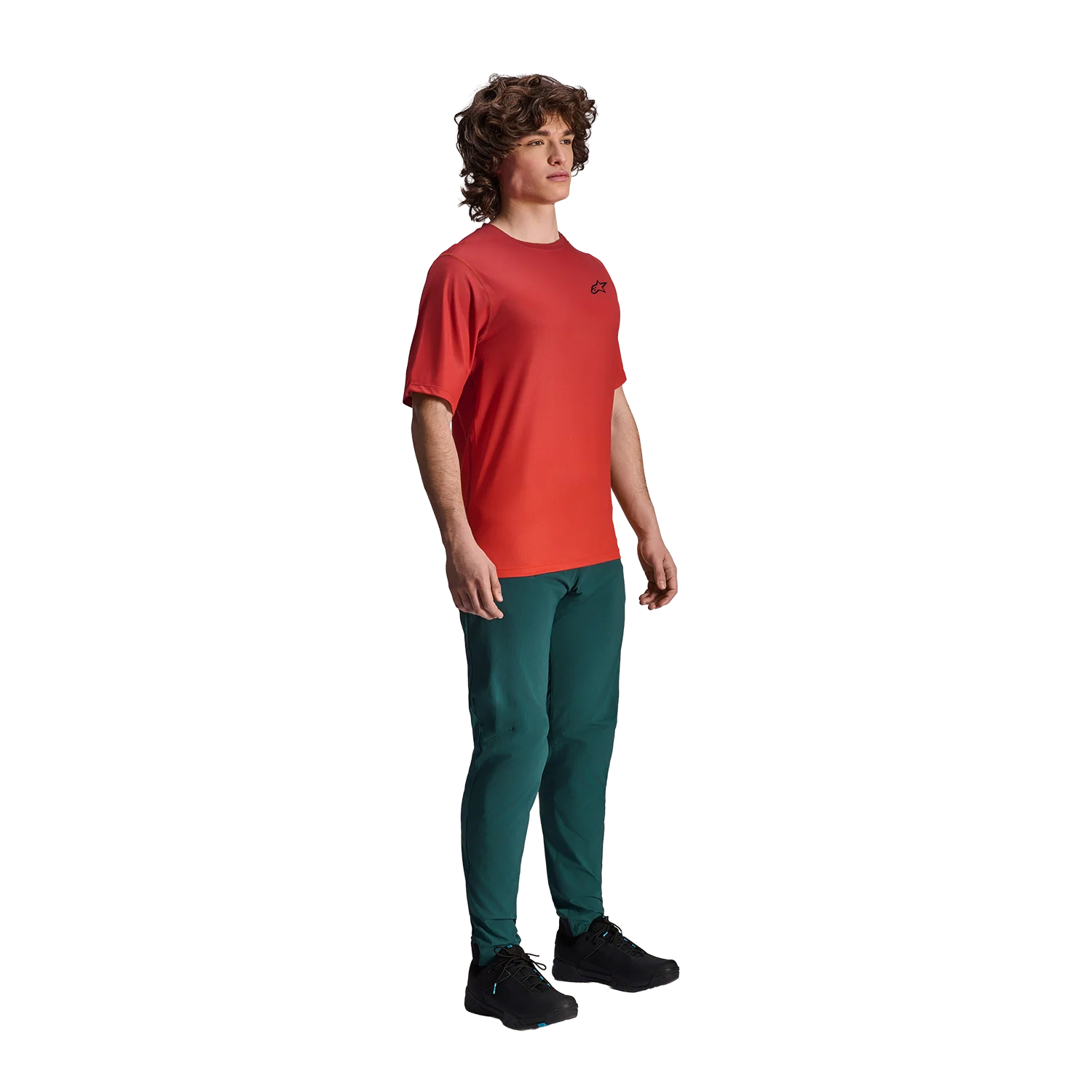 Maillot ALPINESTARS A-DURA RISE Manches Courtes Orange - Image 3