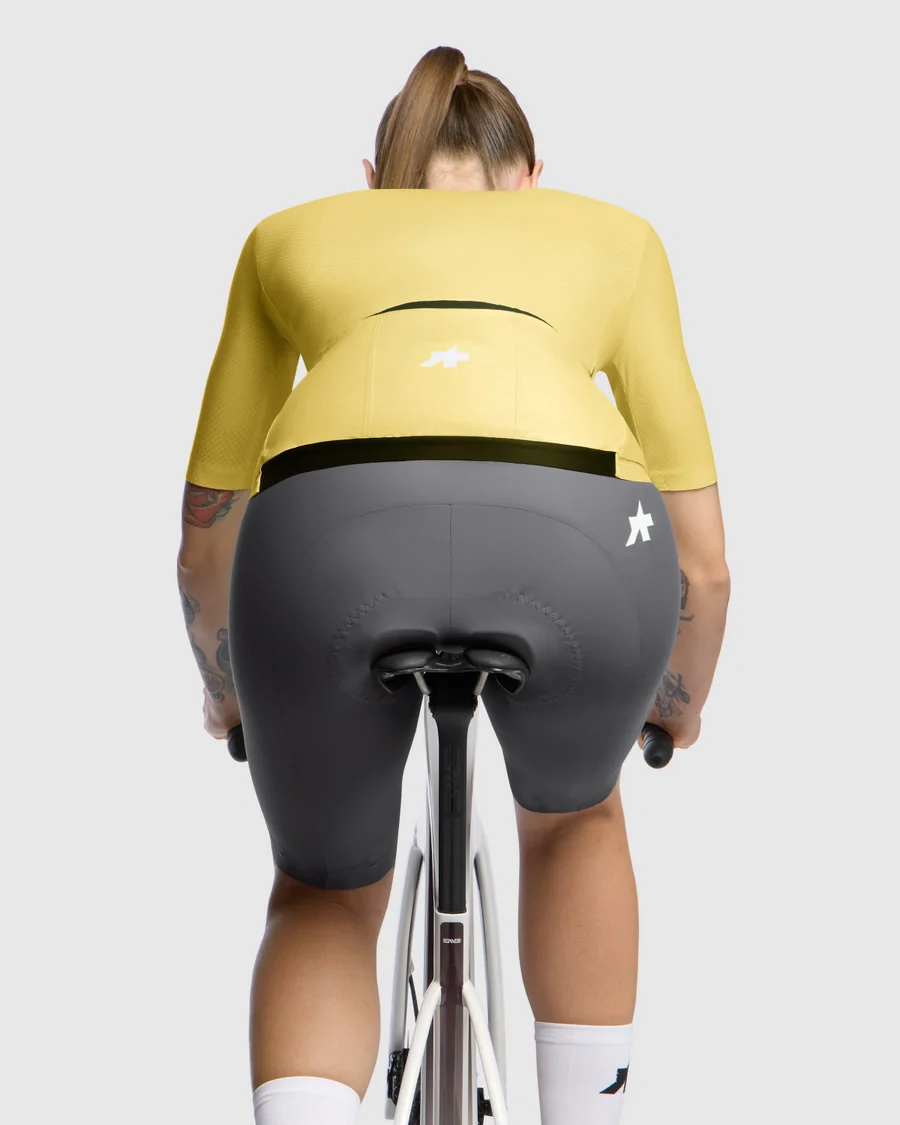 Maillot ASSOS DYORA R S11 Manches Courtes Femme Yellow - Image 5
