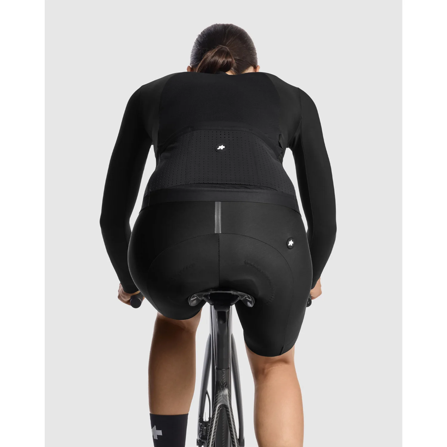 Maillot ASSOS DYORA R S11 Manches Longues Femme Noir - Image 8