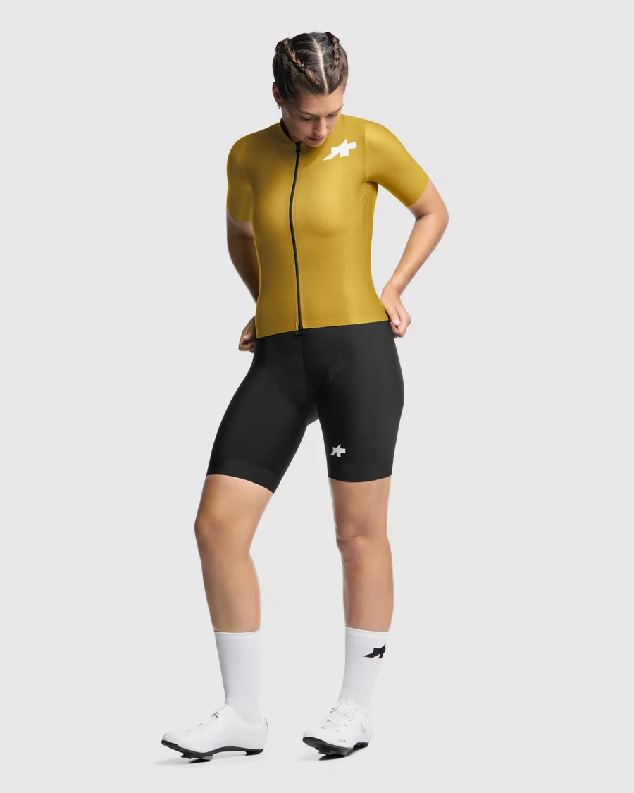 Maillot ASSOS UMA GT S11 EVO Manches Courtes Femme Godlen Yellow - Image 6