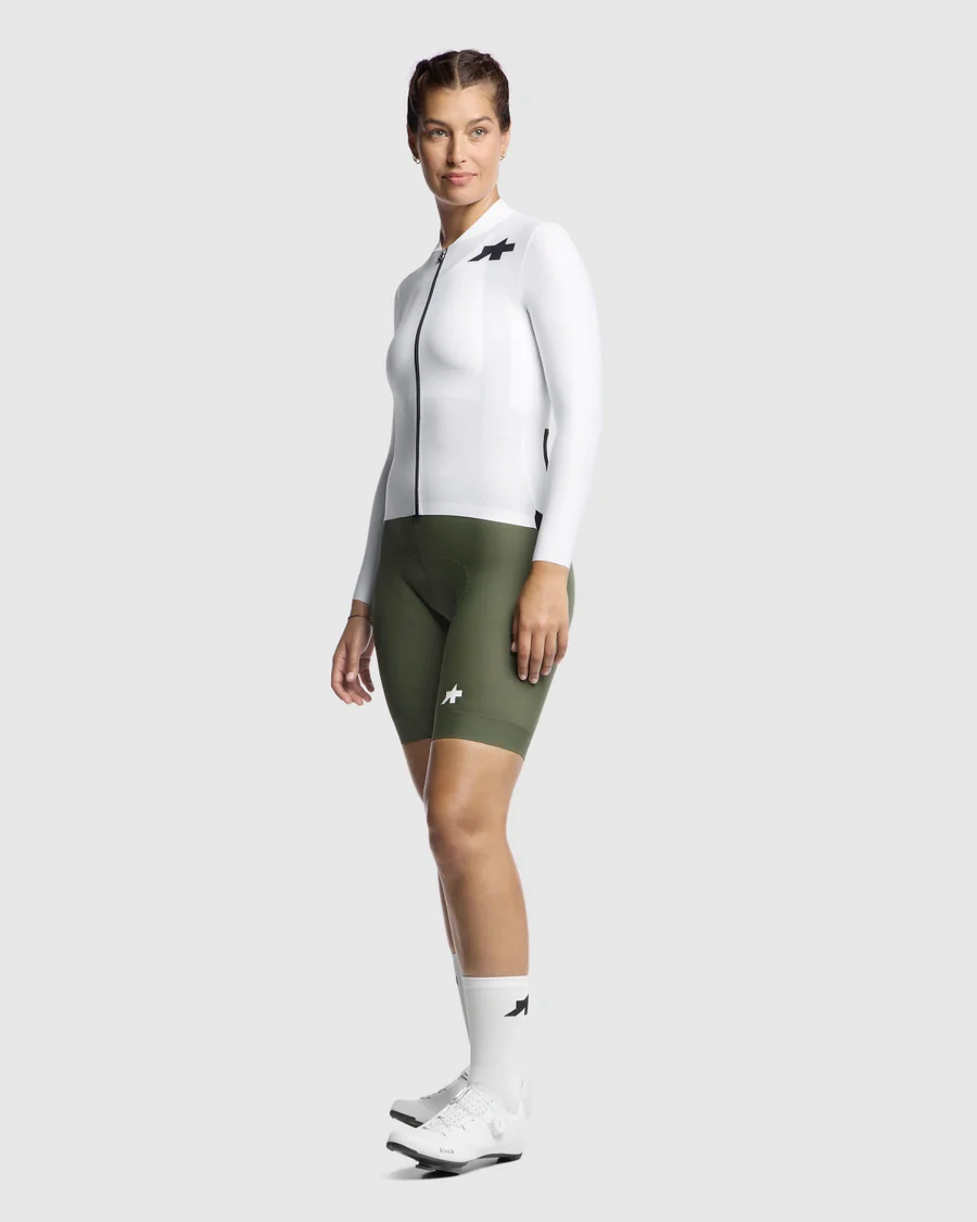 Maillot ASSOS UMA GT S11 EVO Manches Longues Femme Blanc - Image 6