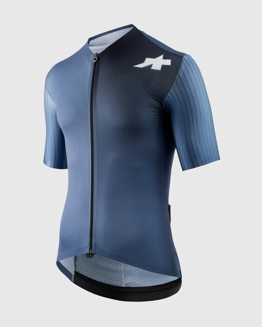Maillot ASSOS EQUIPE RS S11 Manches Courtes Bleu - Image 3