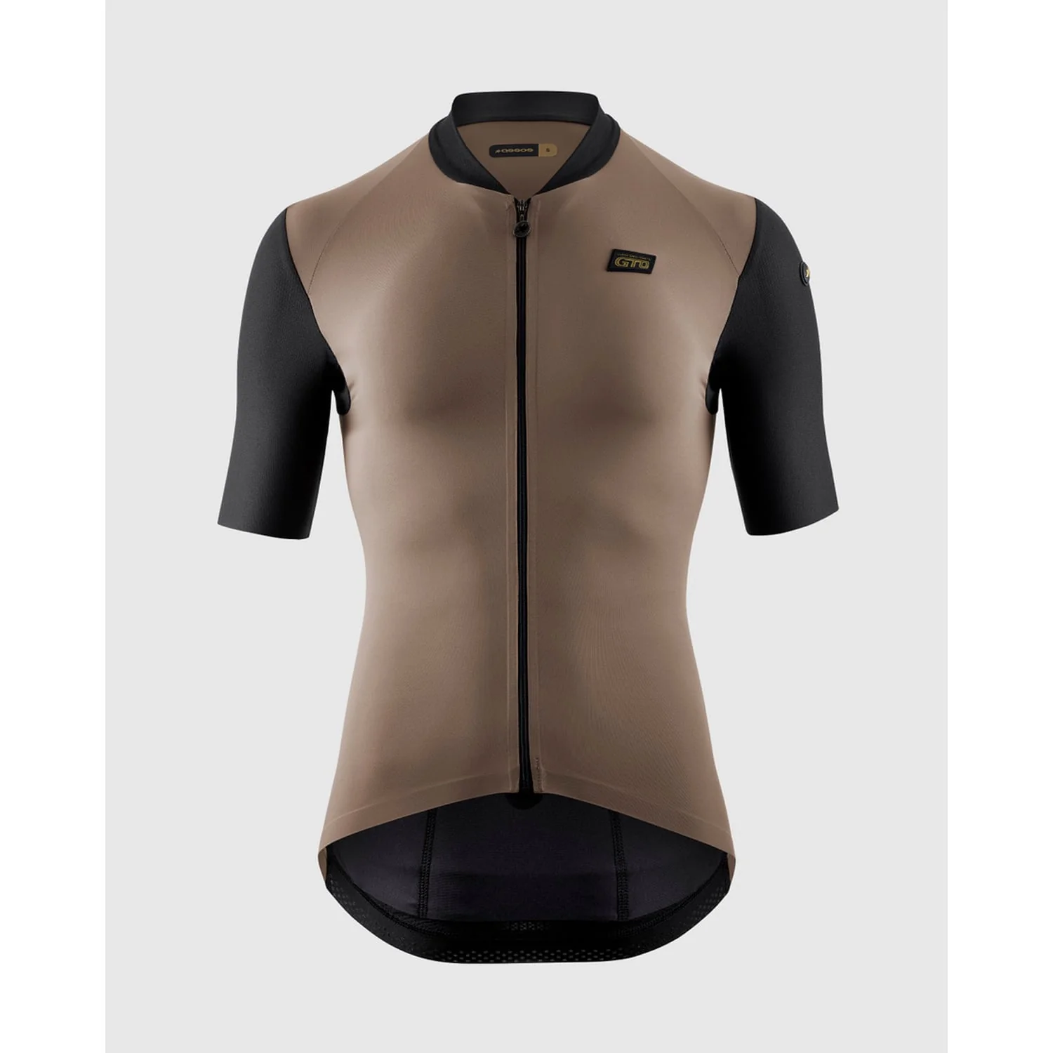 Maillot ASSOS EQUIPE RS S11 Manches Courtes Noir/Beige