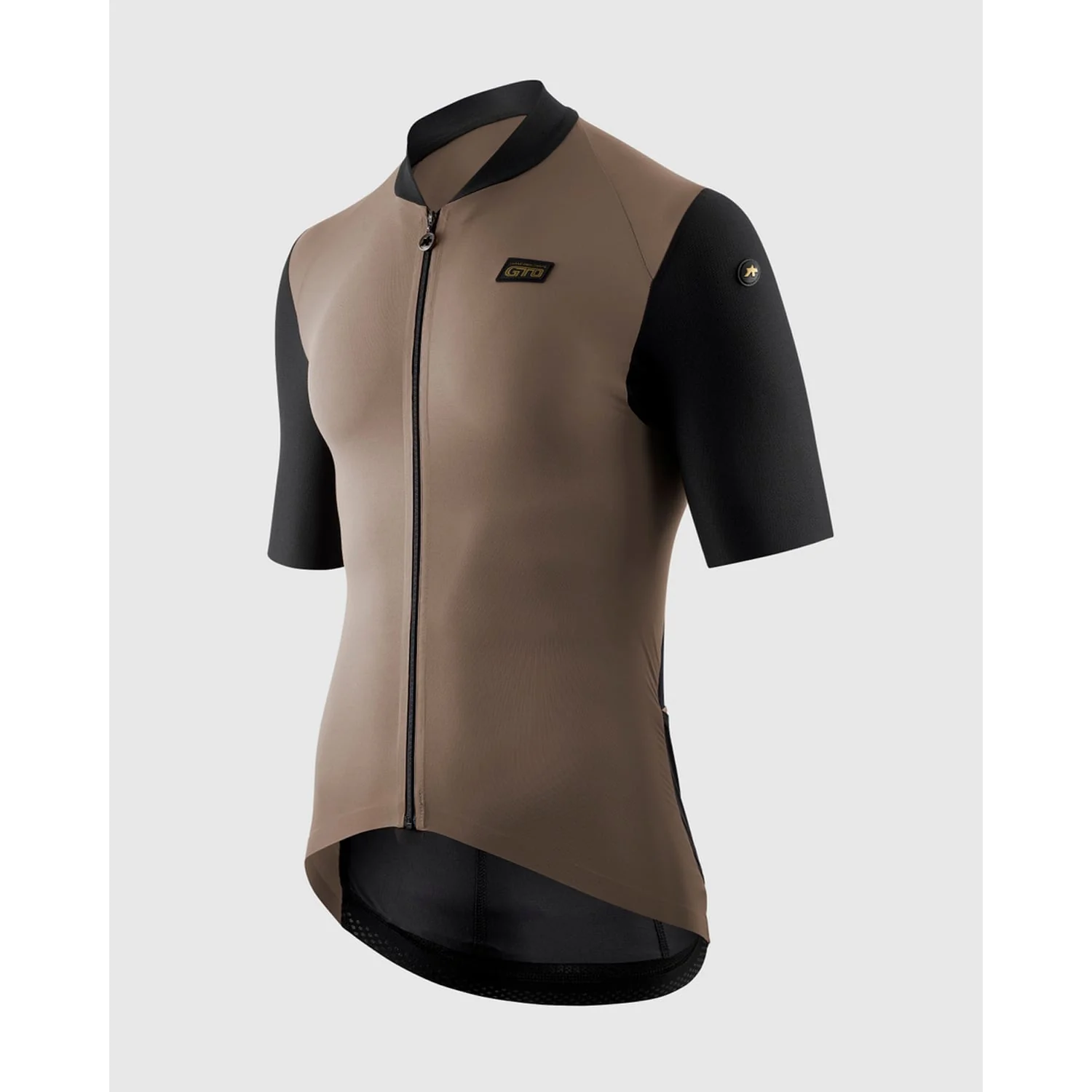Maillot ASSOS EQUIPE RS S11 Manches Courtes Noir/Beige - Image 4