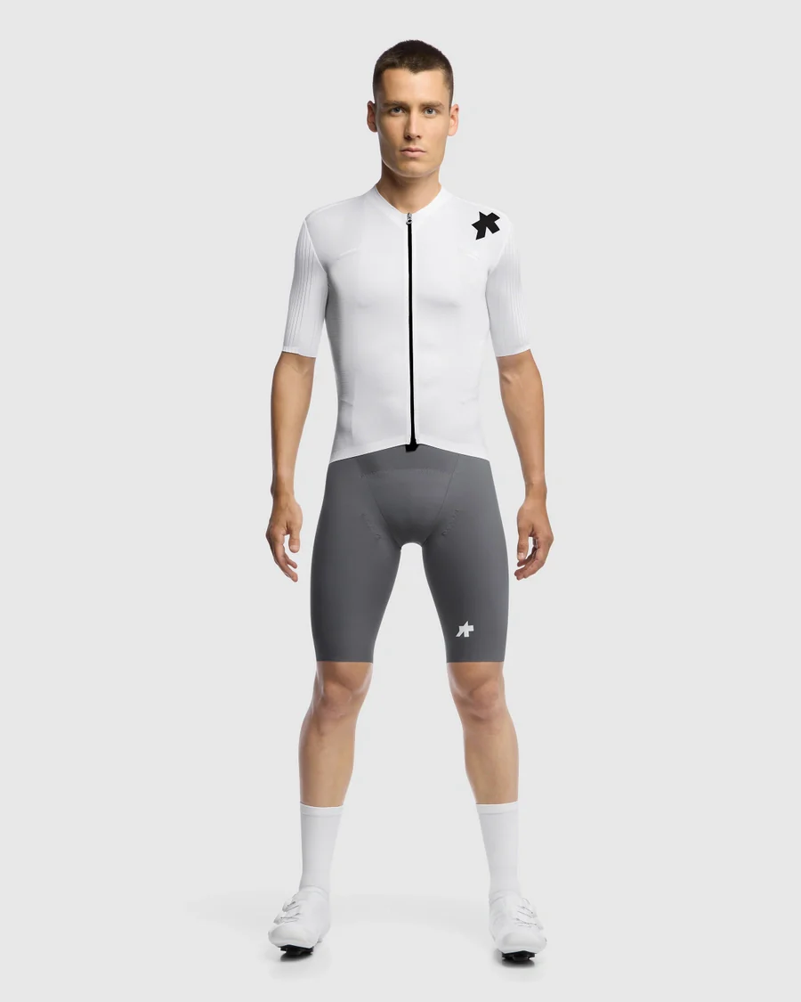 Maillot ASSOS EQUIPE RS S11 Manches Courtes Blanc - Image 6