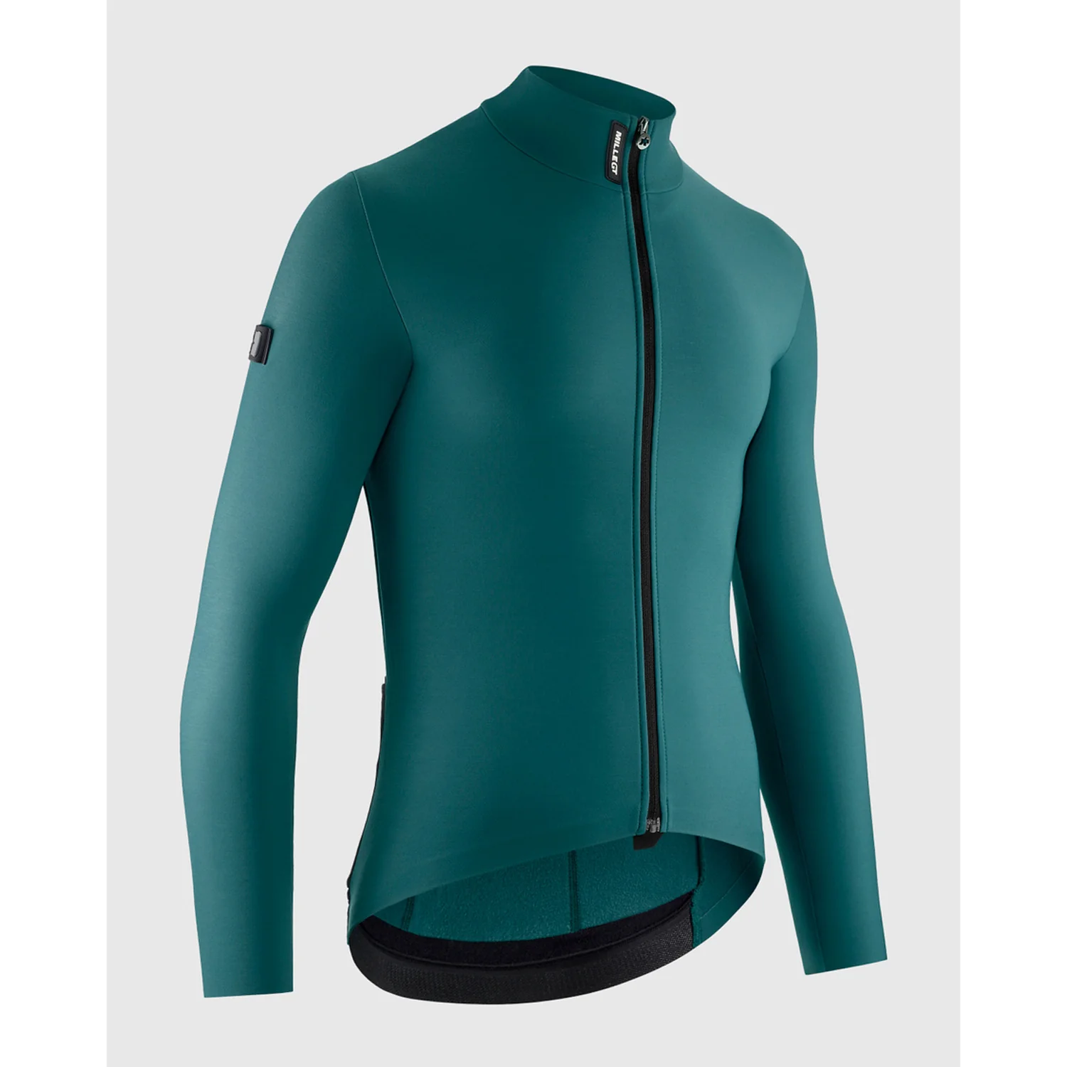 Maillot ASSOS MILLE GT SPRING FALL C2 Manches Longues Foundation Green - Image 2
