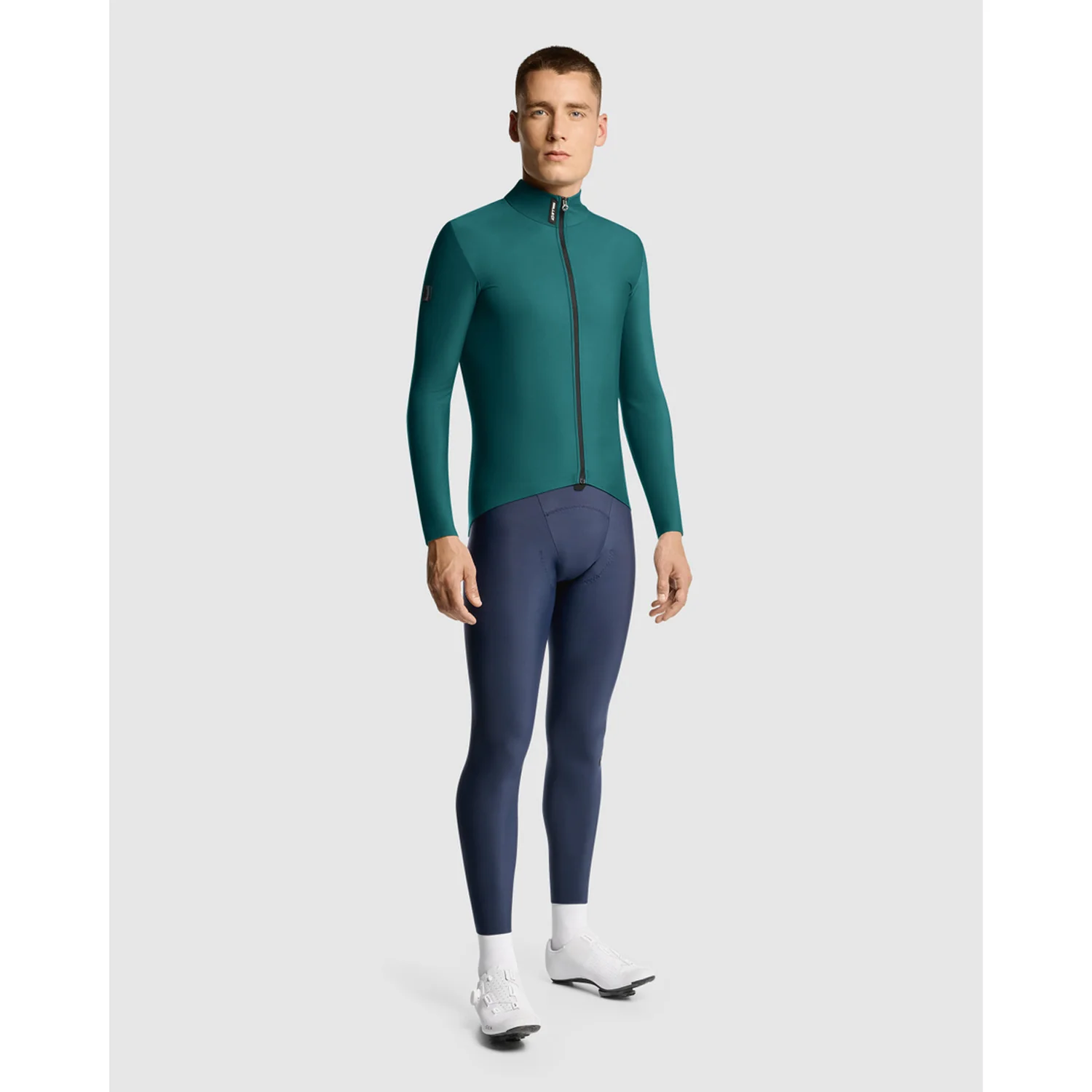 Maillot ASSOS MILLE GT SPRING FALL C2 Manches Longues Foundation Green - Image 5