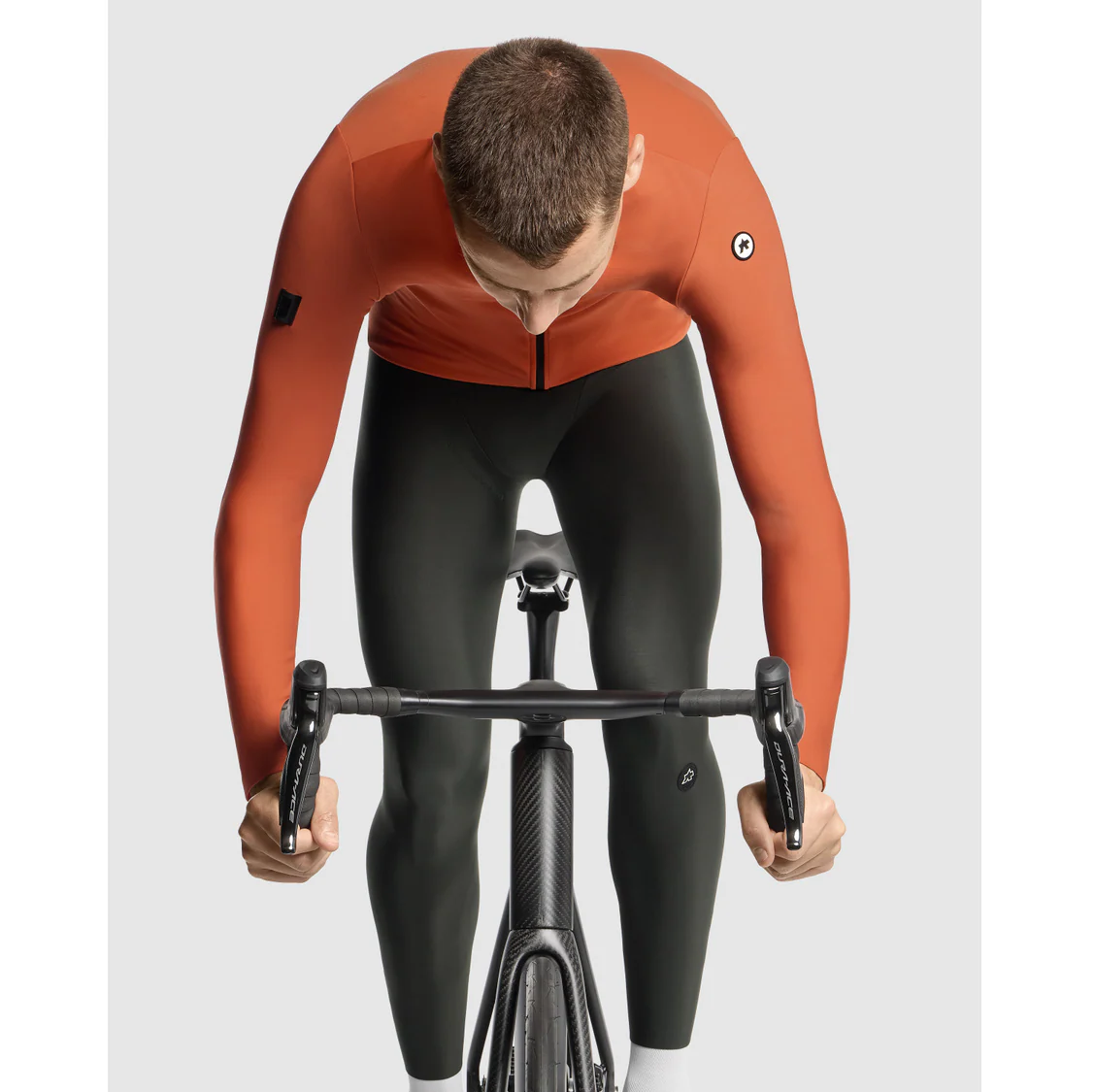 Maillot ASSOS MILLE GT SPRING FALL C2 Manches Longues Rusty Brown - Image 6