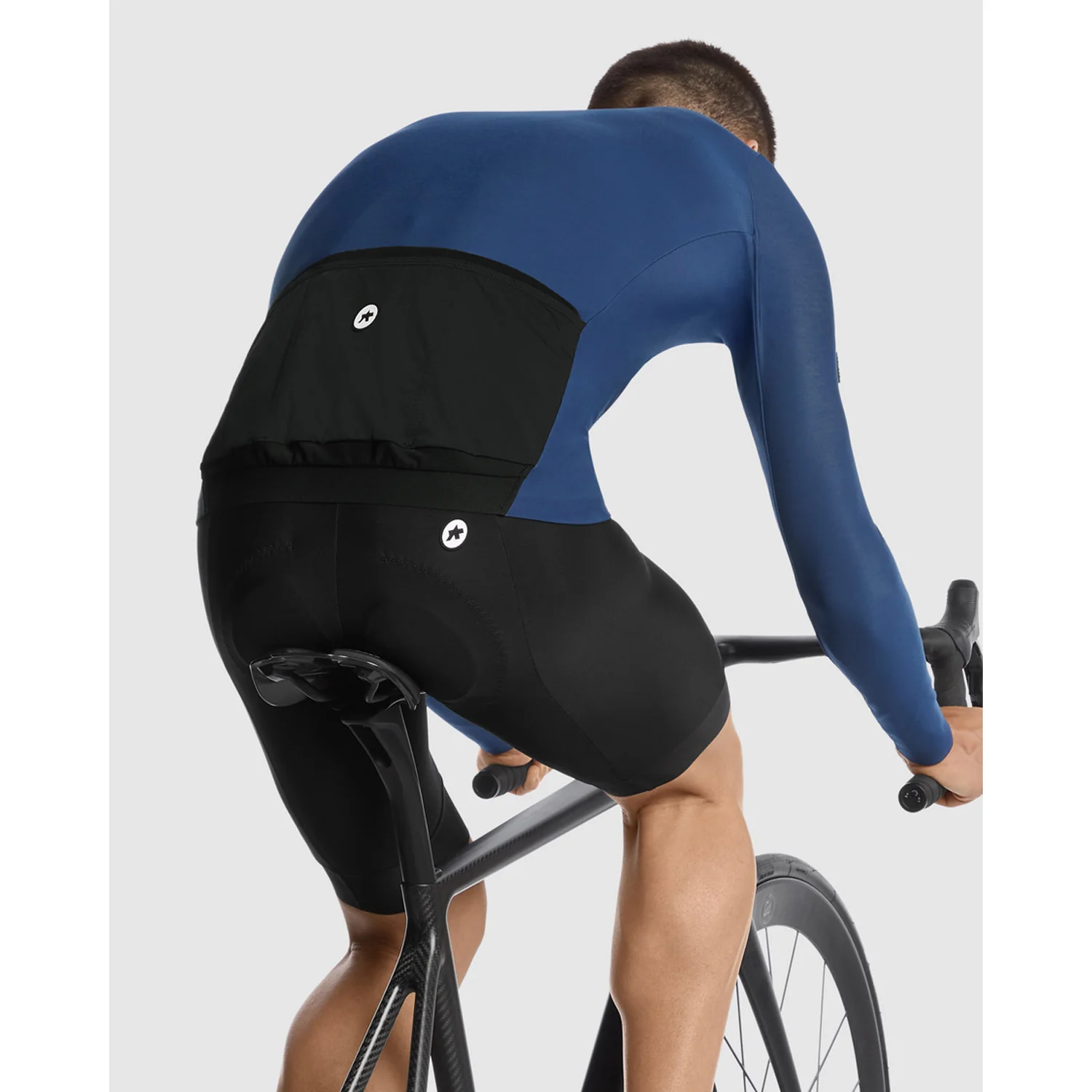 Maillot ASSOS MILLE GT SPRING FALL C2 Manches Longues Stone Blue - Image 5