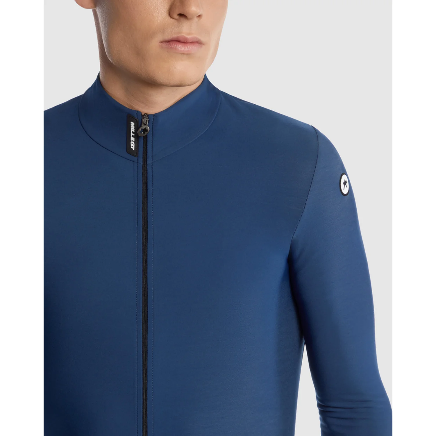 Maillot ASSOS MILLE GT SPRING FALL C2 Manches Longues Stone Blue - Image 7