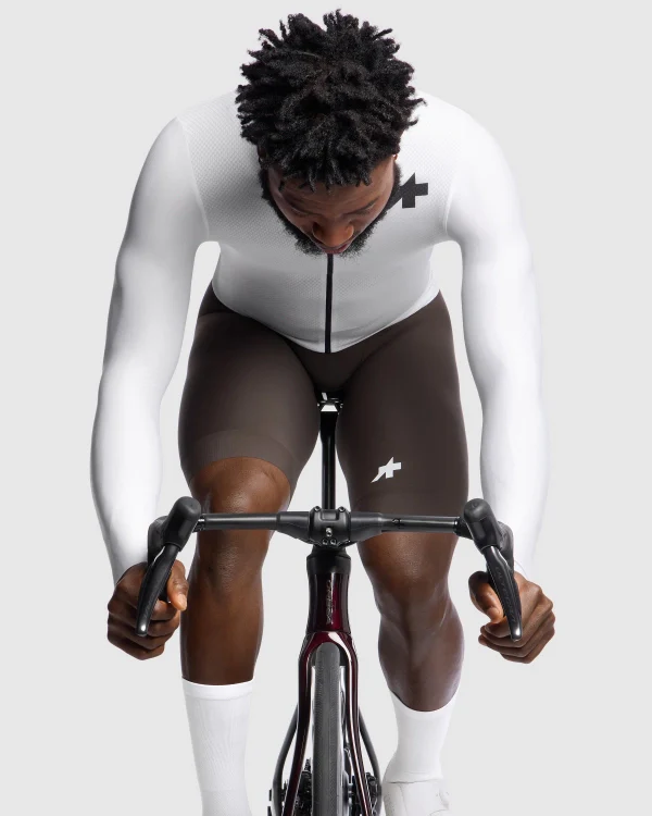 Maillot ASSOS MILLE GT S11 EVO Manches Longues Blanc - Image 4