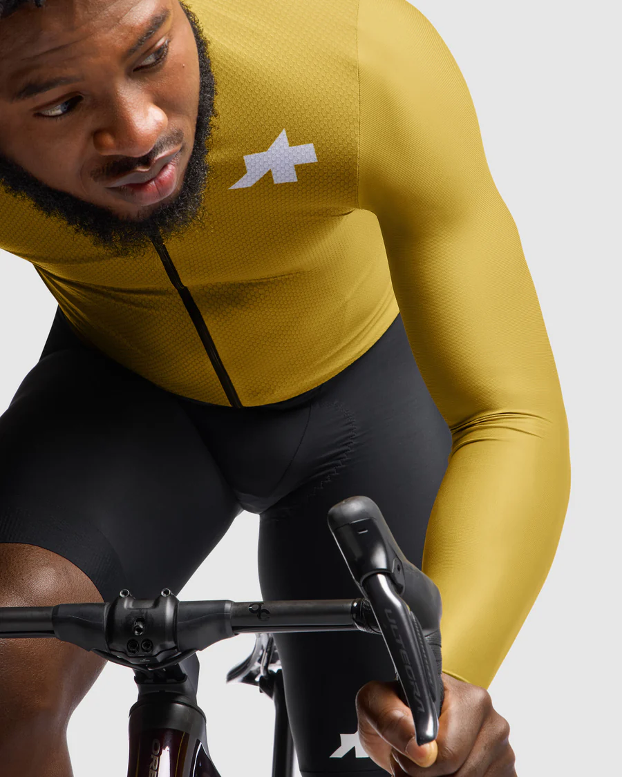 Maillot ASSOS MILLE GT S11 EVO Manches Longues Jaune - Image 5