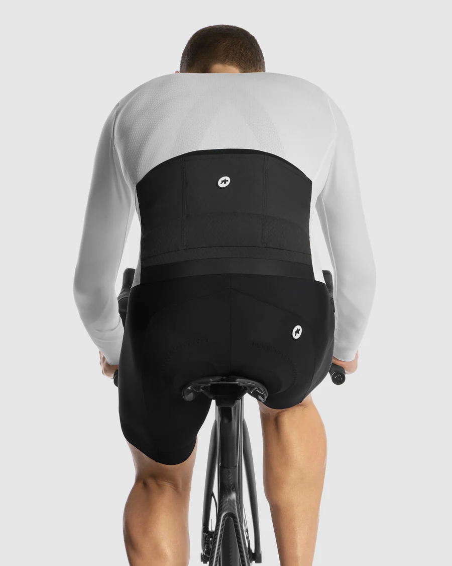 Maillot ASSOS MILLE GT S11 Manches Longues Blanc - Image 6