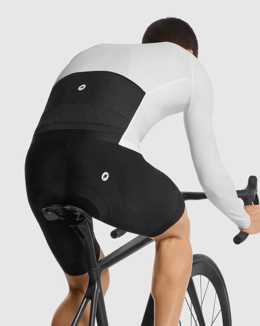 Maillot ASSOS MILLE GT S11 Manches Longues Blanc - Image 7