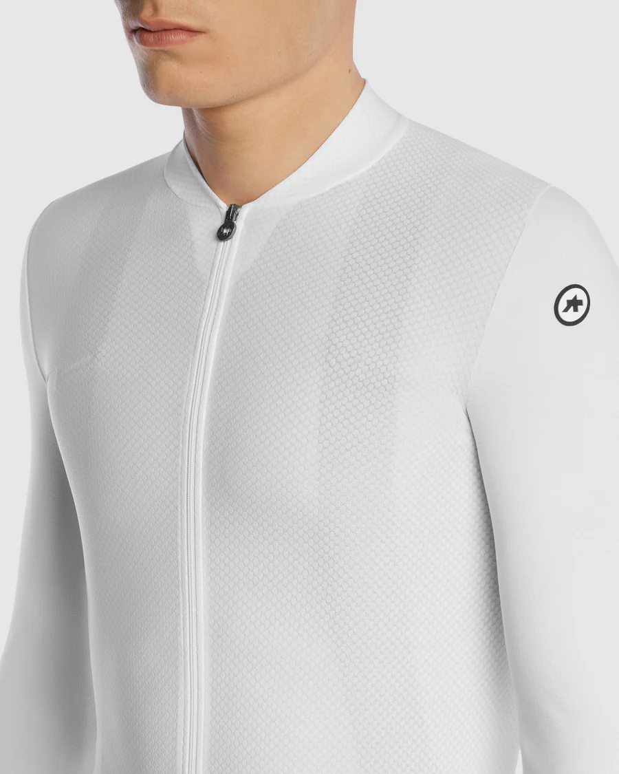 Maillot ASSOS MILLE GT S11 Manches Longues Blanc - Image 8
