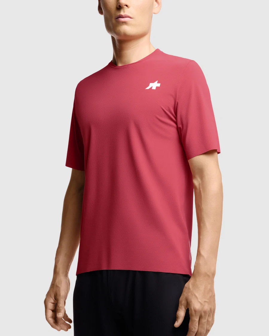 Maillot ASSOS TACTICA POST RIDE T5 Manches Courtes Deep Berry - Image 7