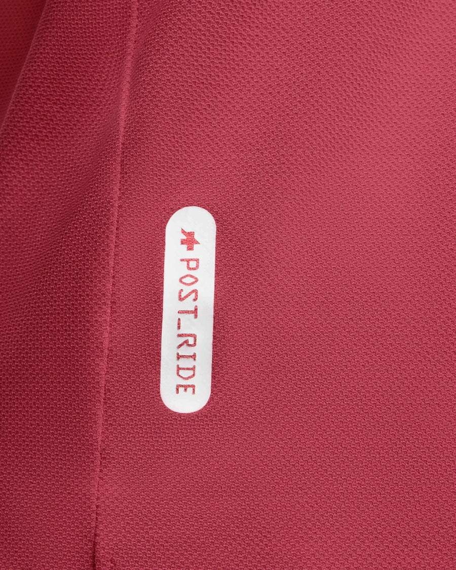 Maillot ASSOS TACTICA POST RIDE T5 Manches Courtes Deep Berry - Image 8