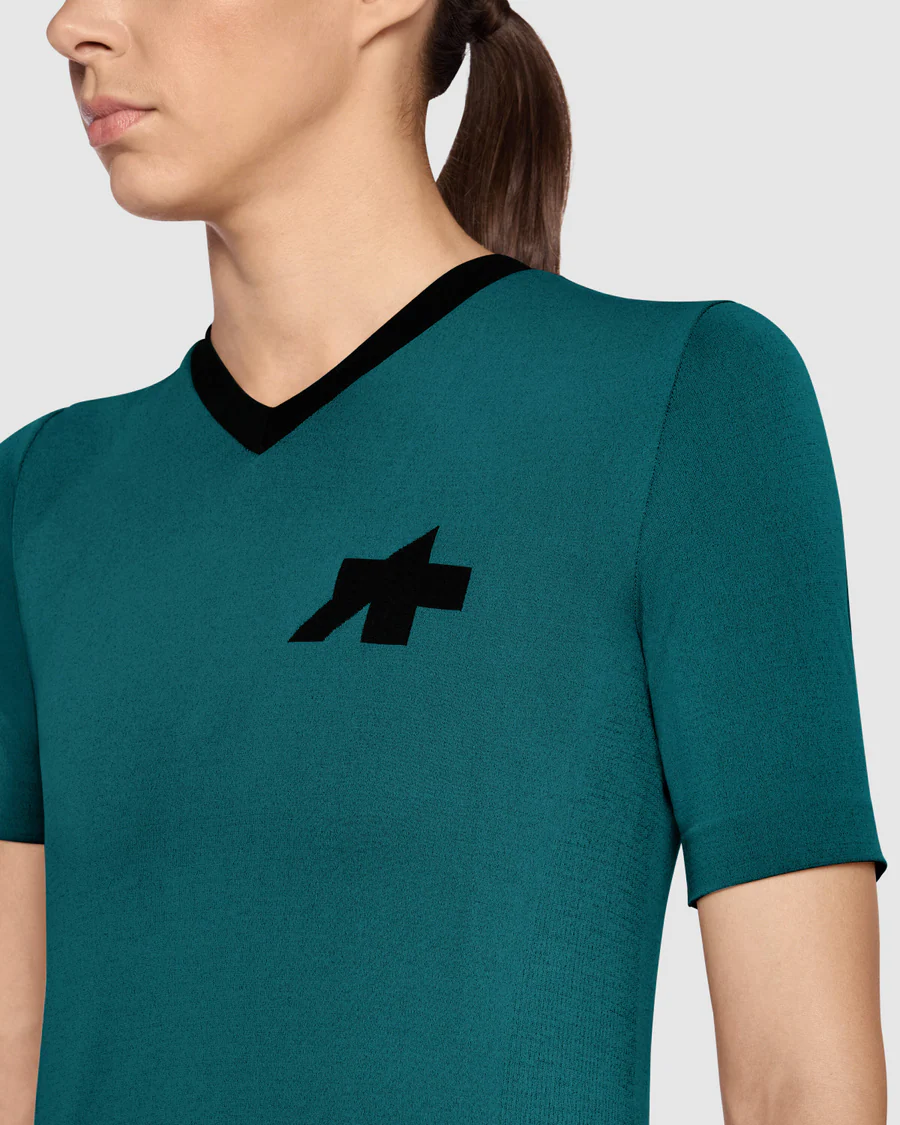 Maillot ASSOS TACTICA TECH T5 Manches Courtes Femme Vert - Image 8