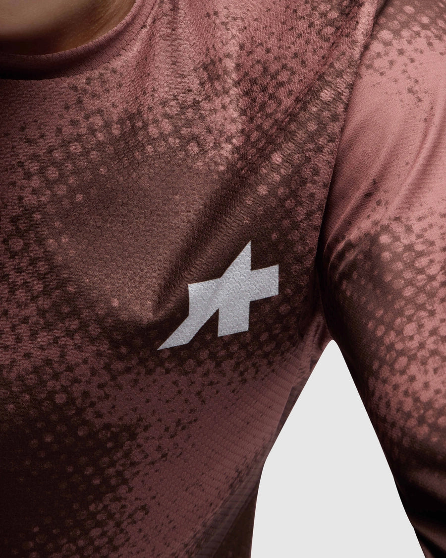 Maillot ASSOS TACTICA T5 MUD FLAGE Manches Longues Marron - Image 3