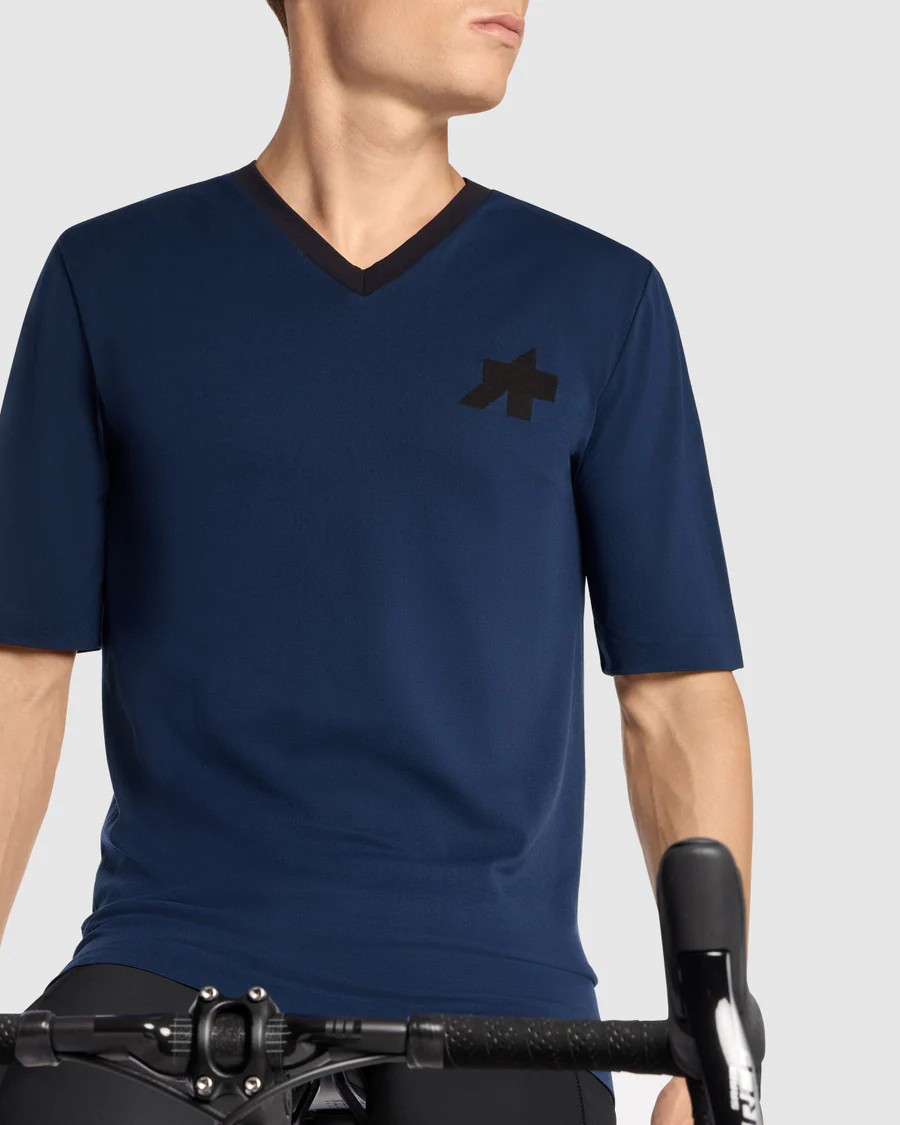 Maillot ASSOS TACTICA TECH T5 Manches Courtes Bleu - Image 8