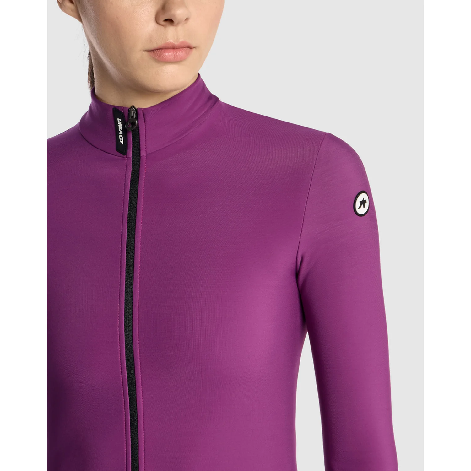 Maillot ASSOS UMA GT SPRING FALL C2 Manches Longues Femme Alchemy Purple - Image 6
