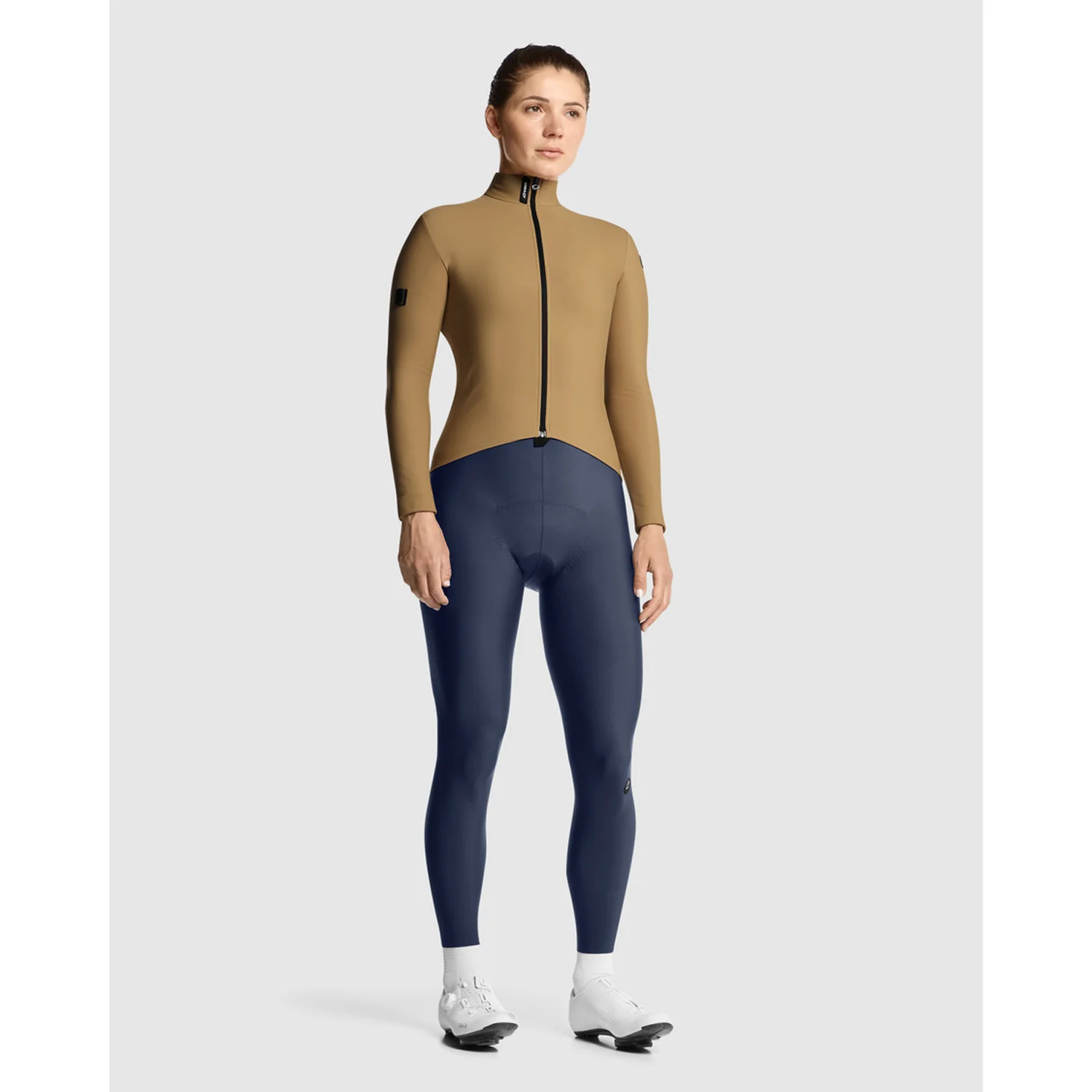 Maillot ASSOS UMA GT SPRING FALL C2 Manches Longues Femme Bronze Ash - Image 5