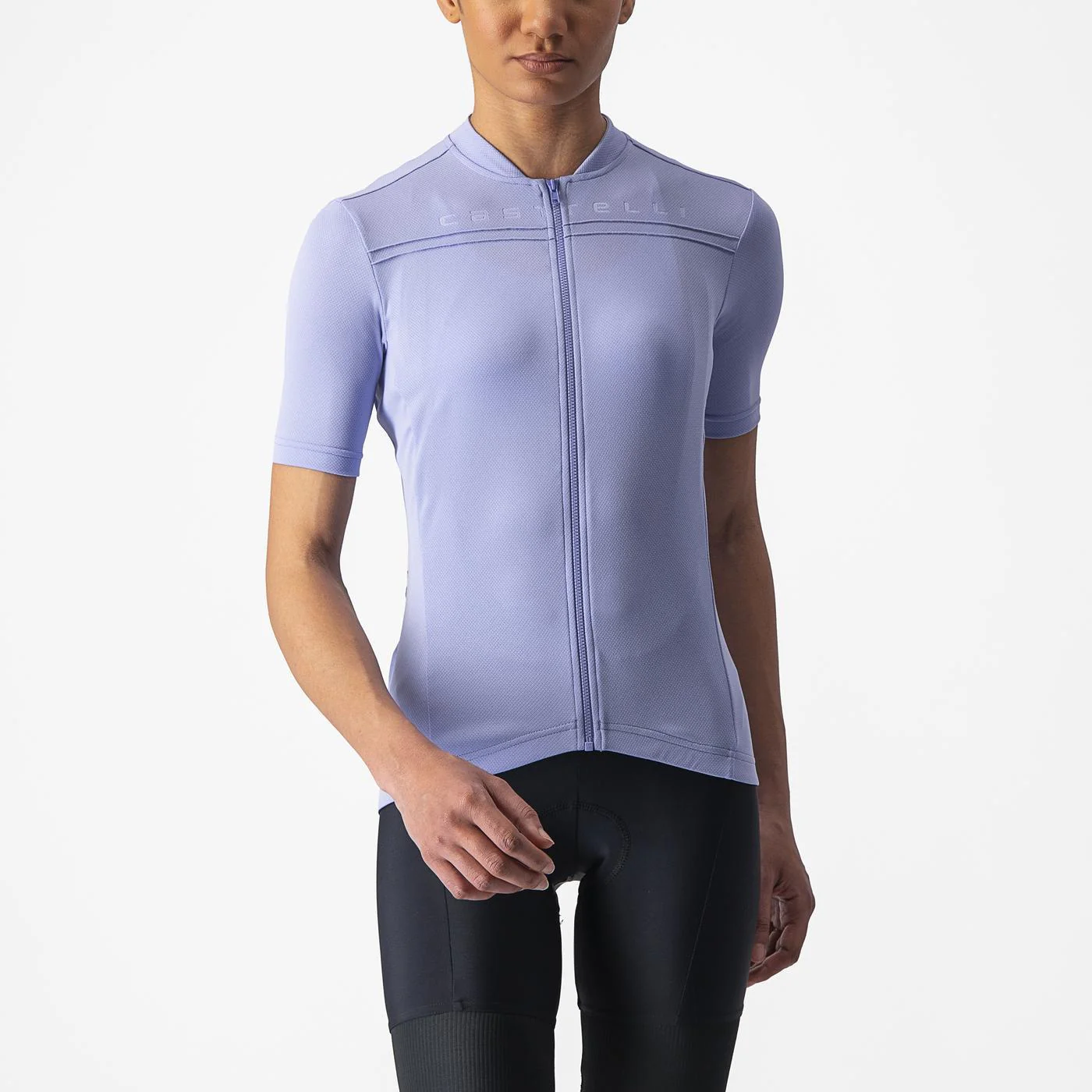 Maillot CASTELLI ANIMA 4 Femme Manches Courtes Violet - Image 2