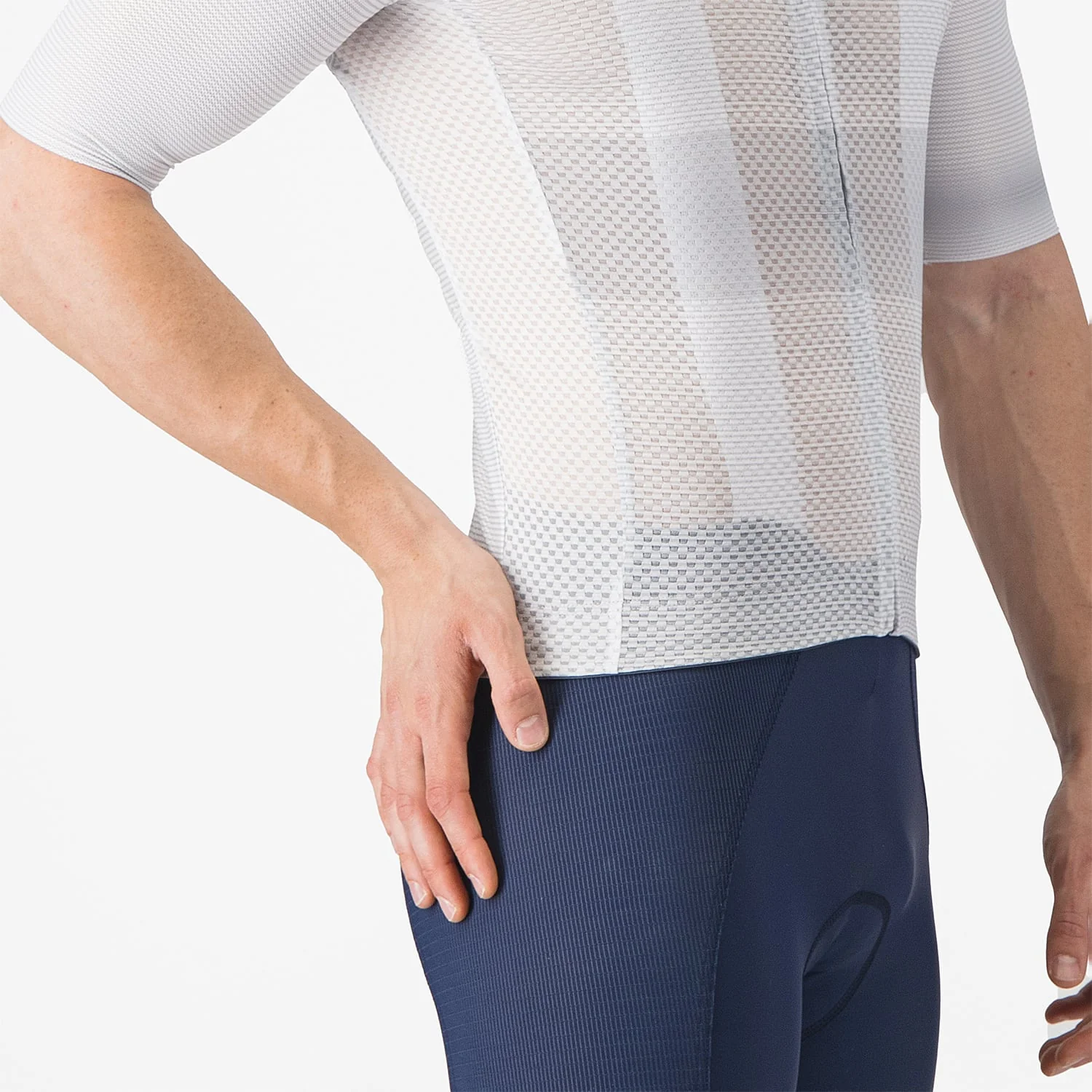 Maillot CASTELLI CLIMBER'S A/C Manches Courtes Gris - Image 5