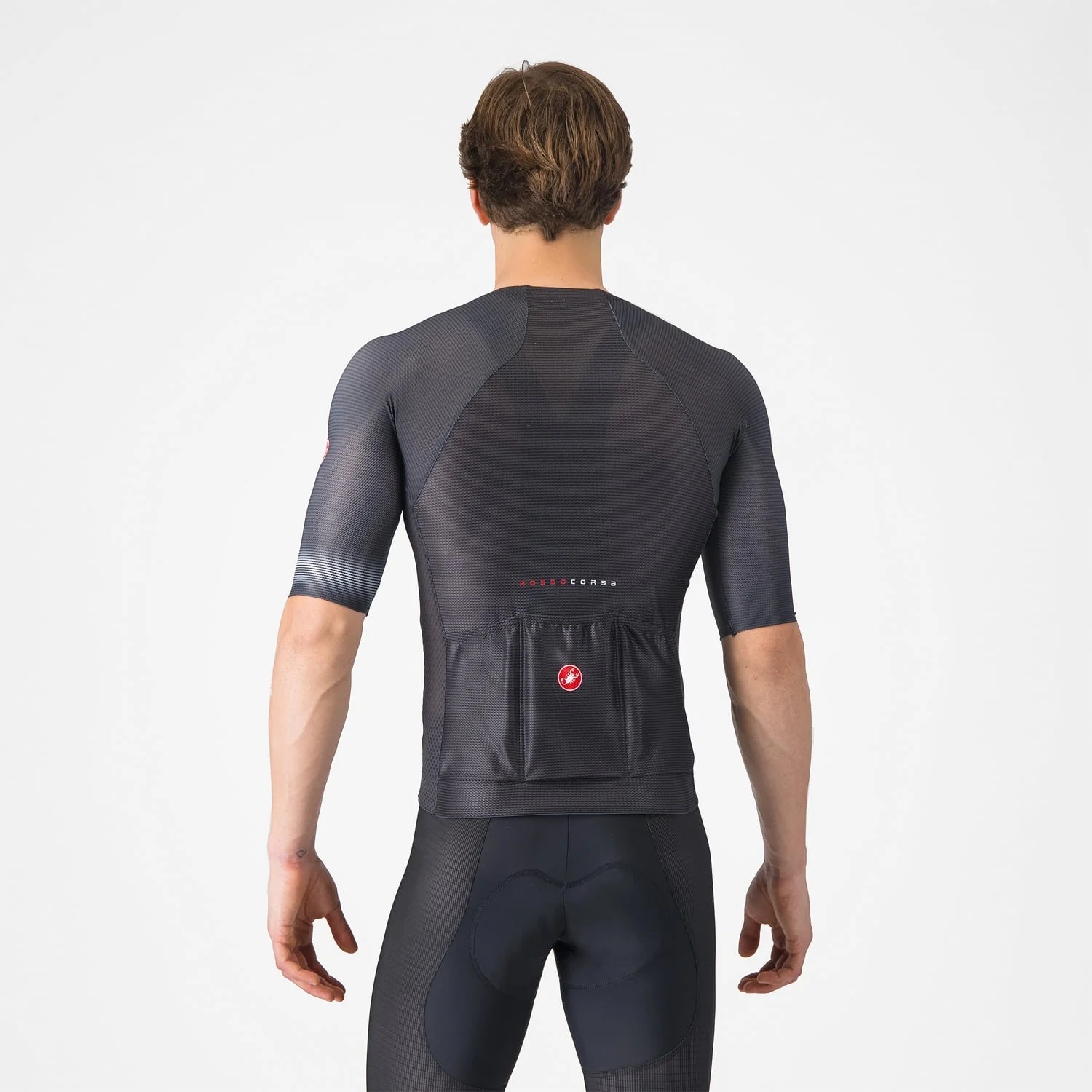 Maillot CASTELLI CLIMBER'S A/C Manches Courtes Noir - Image 2