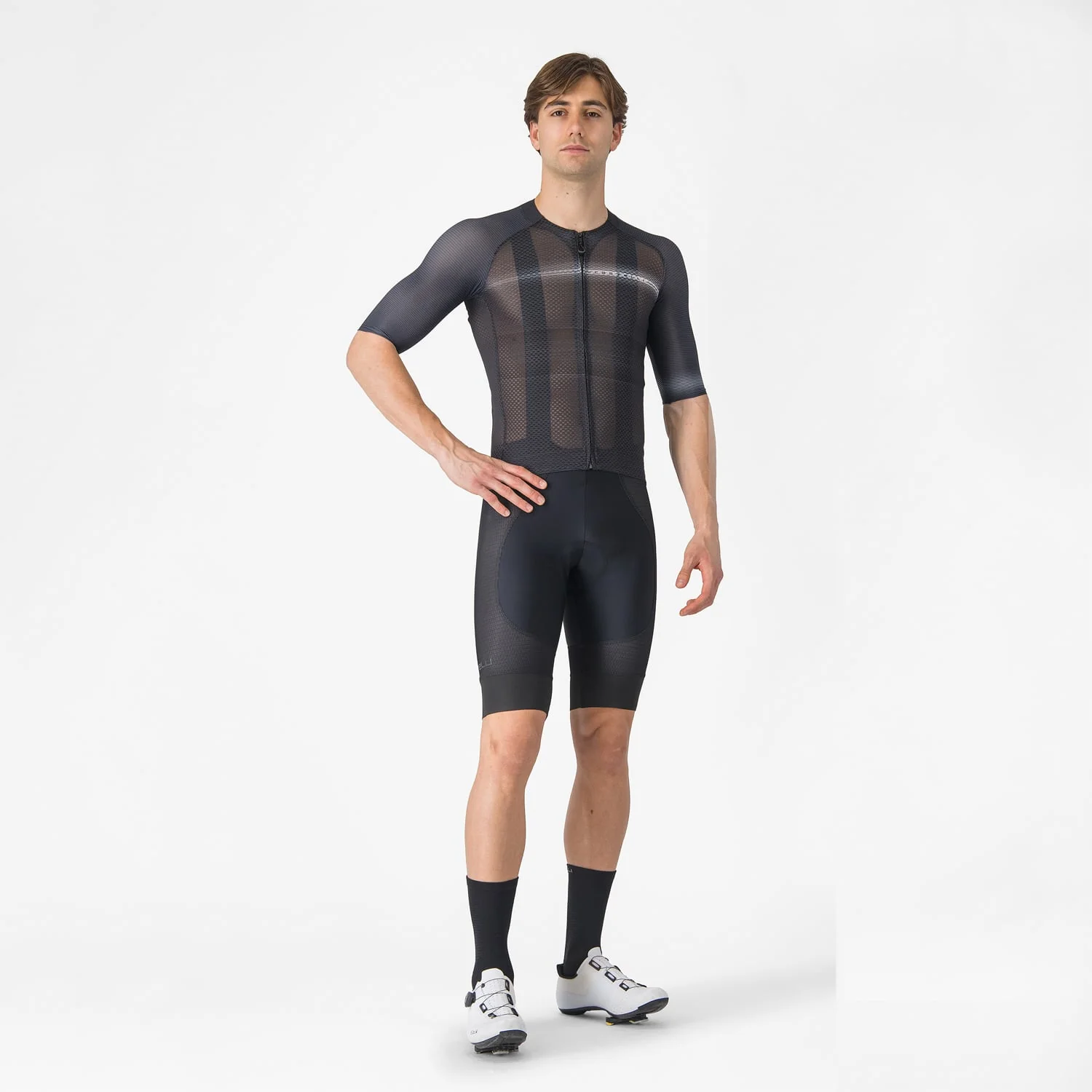 Maillot CASTELLI CLIMBER'S A/C Manches Courtes Noir - Image 3