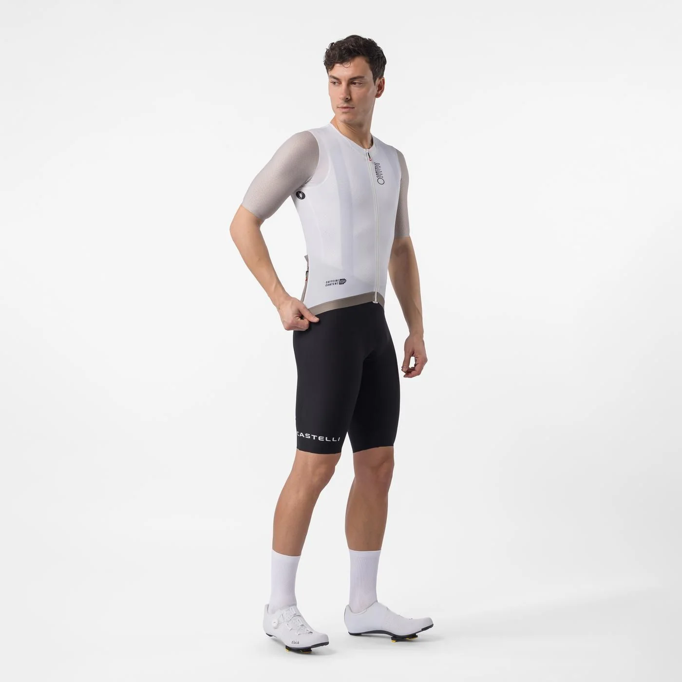 Maillot CASTELLI CORRETTO Manches Courtes Ivoire/Clay - Image 7