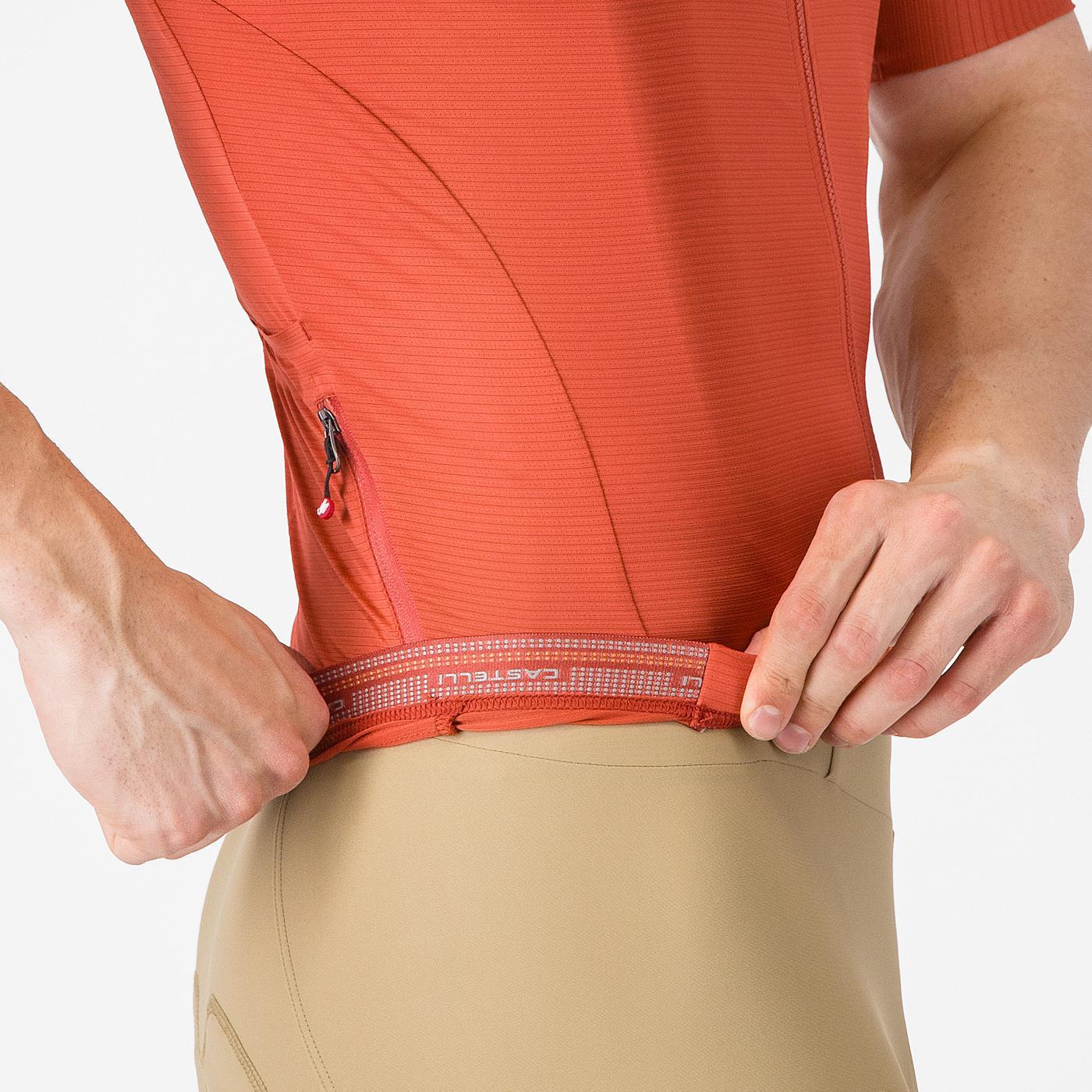 Maillot CASTELLI ESPRESSO 2 Manches Courtes Paprika - Image 6