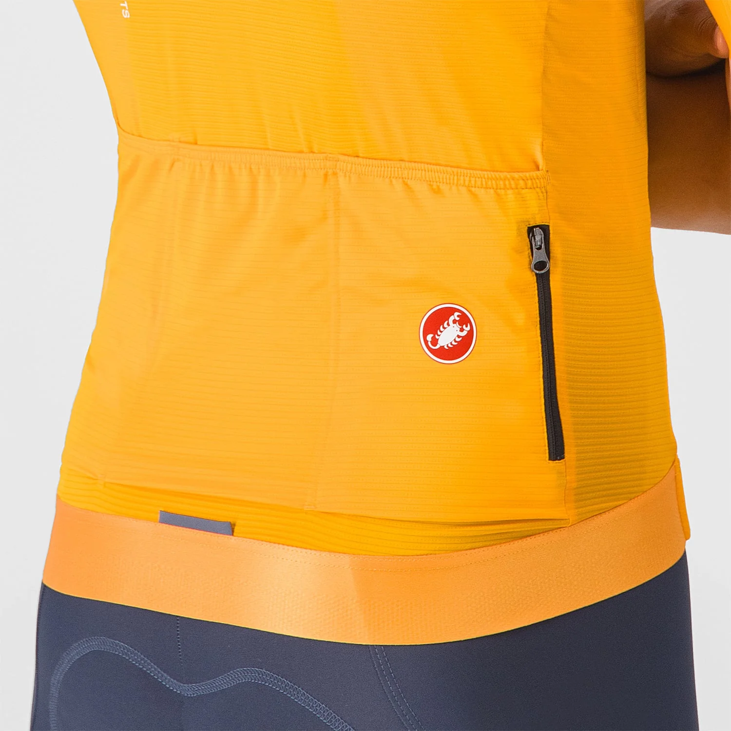 Maillot CASTELLI ESPRESSO R--A/D Manches Courtes Orange - Image 4