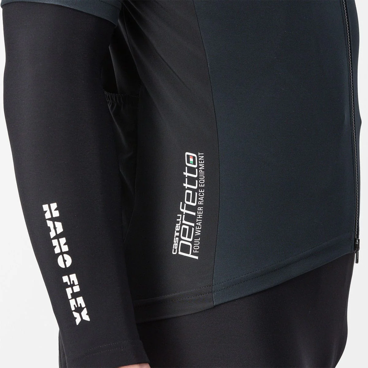 Maillot CASTELLI PERFETTO RoS 2 WIND Manches Courtes Noir - Image 7