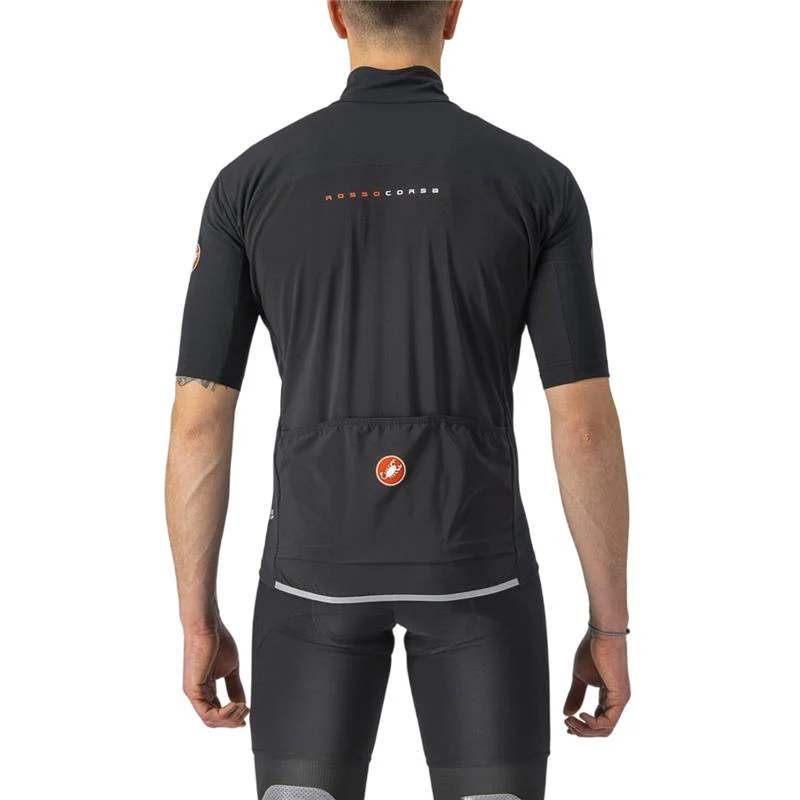 Maillot CASTELLI PERFETTO RoS 2 WIND Manches Courtes Noir - Image 8
