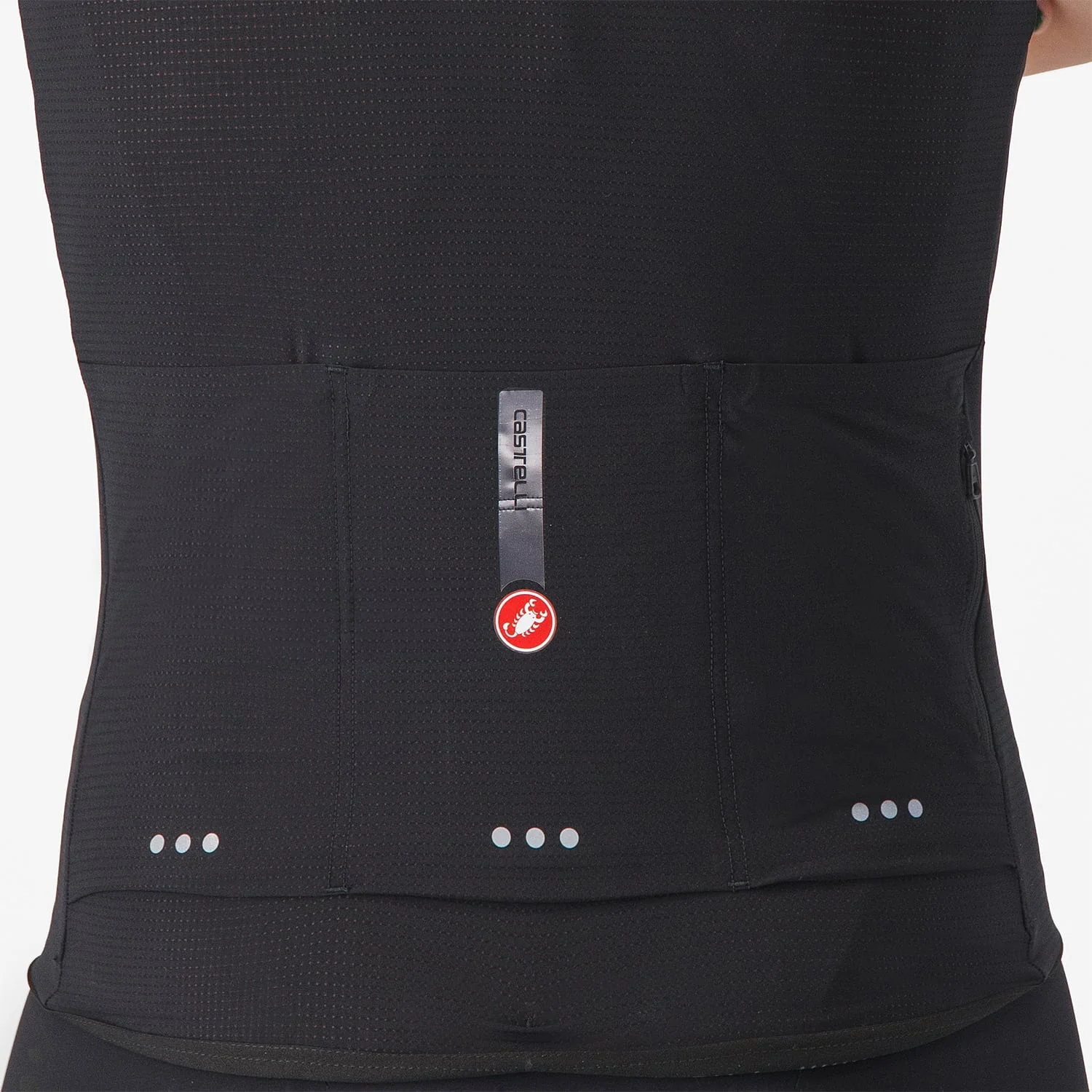 Maillot CASTELLI PREMIO EVO Femme Manches Courtes Noir - Image 4