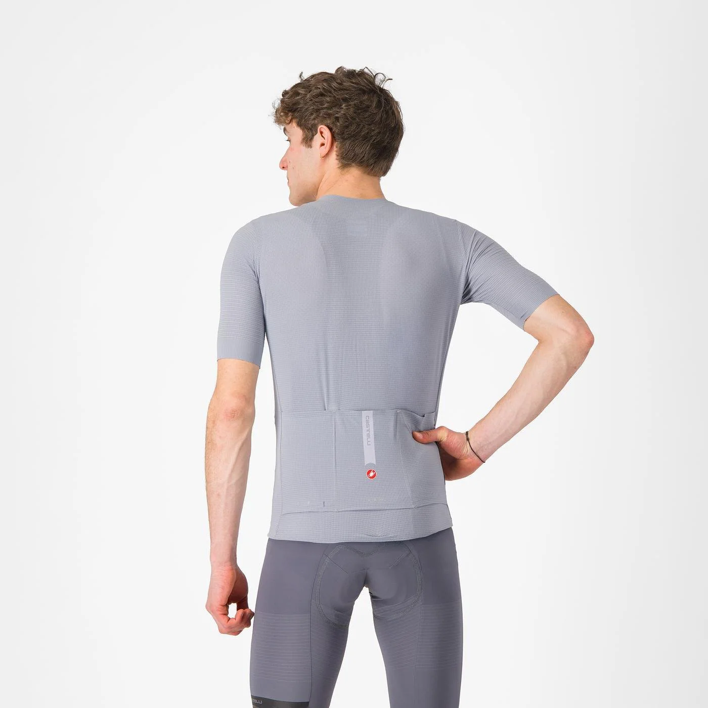 Maillot CASTELLI PREMIO EVO Manches Courtes Gris - Image 3