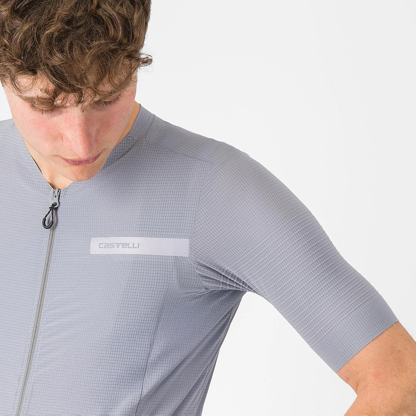 Maillot CASTELLI PREMIO EVO Manches Courtes Gris - Image 4
