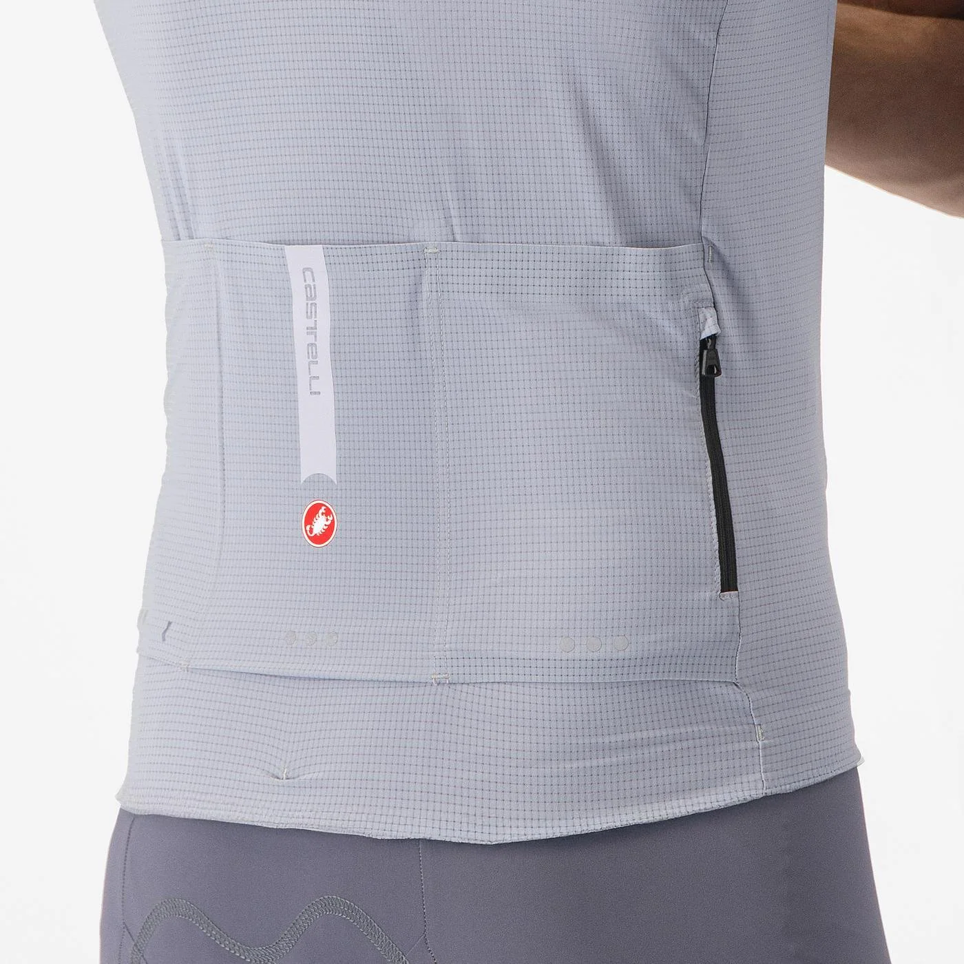 Maillot CASTELLI PREMIO EVO Manches Courtes Gris - Image 5