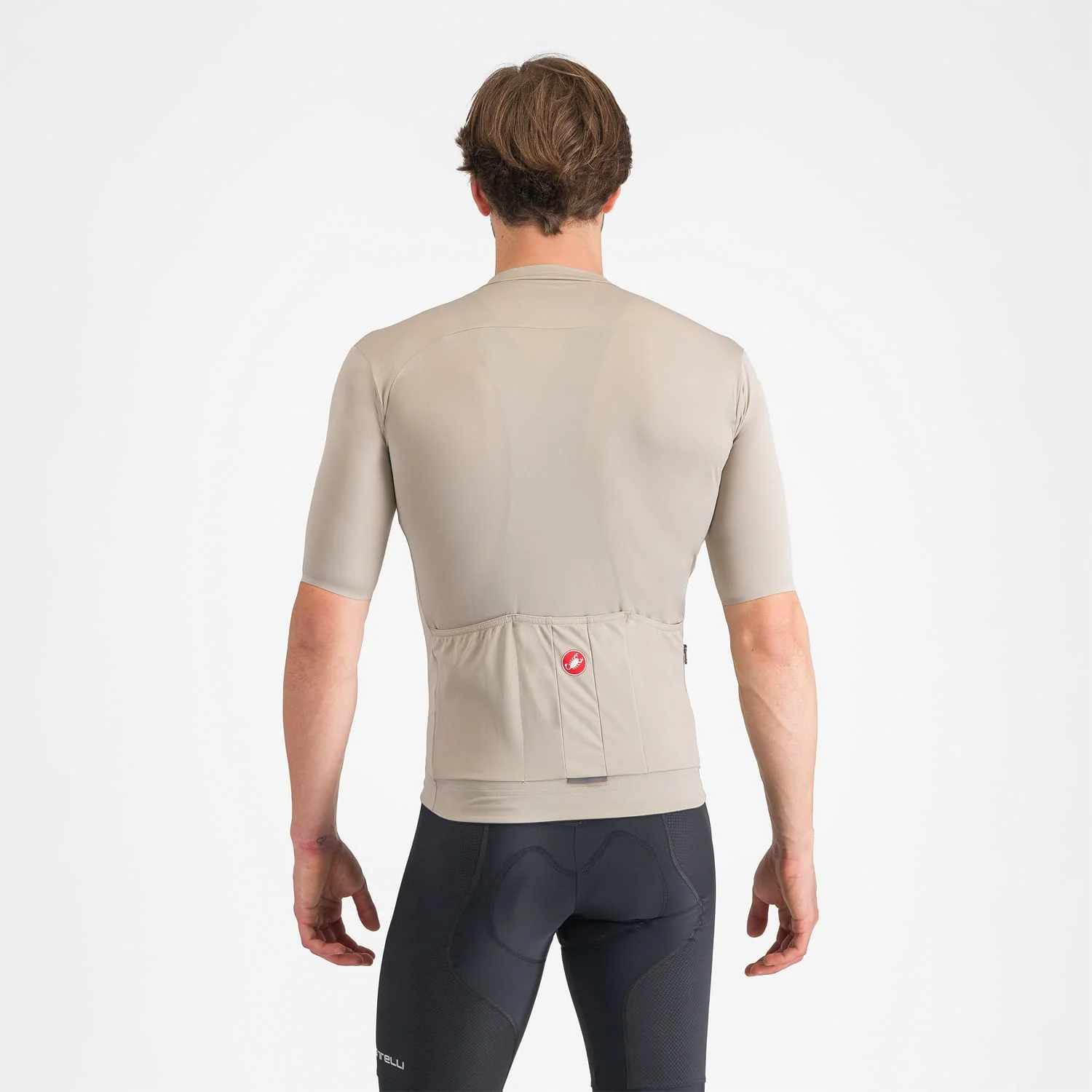Maillot CASTELLI PROLOGO LITE Manches Courtes Beige - Image 2