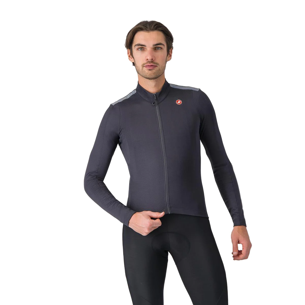 Maillot CASTELLI PURO 4 Manches Longues Dark Gray