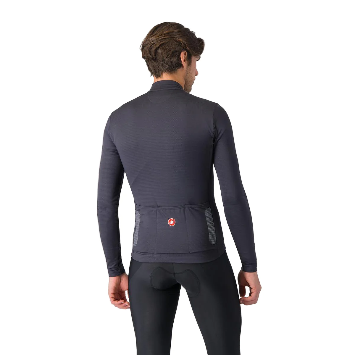 Maillot CASTELLI PURO 4 Manches Longues Dark Gray - Image 2