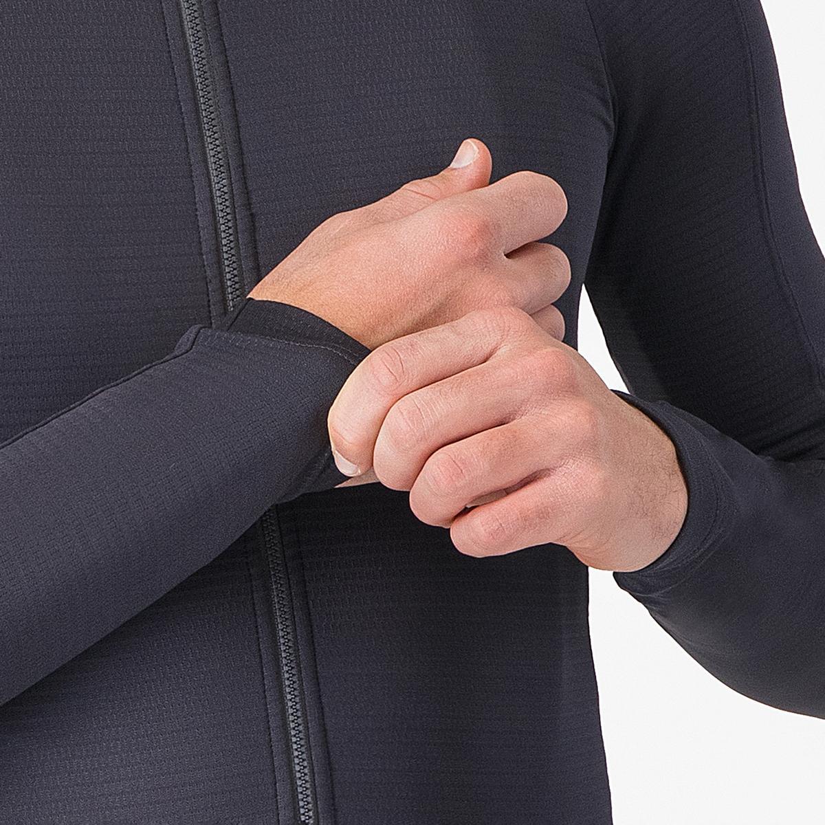 Maillot CASTELLI PURO 4 Manches Longues Dark Gray - Image 5