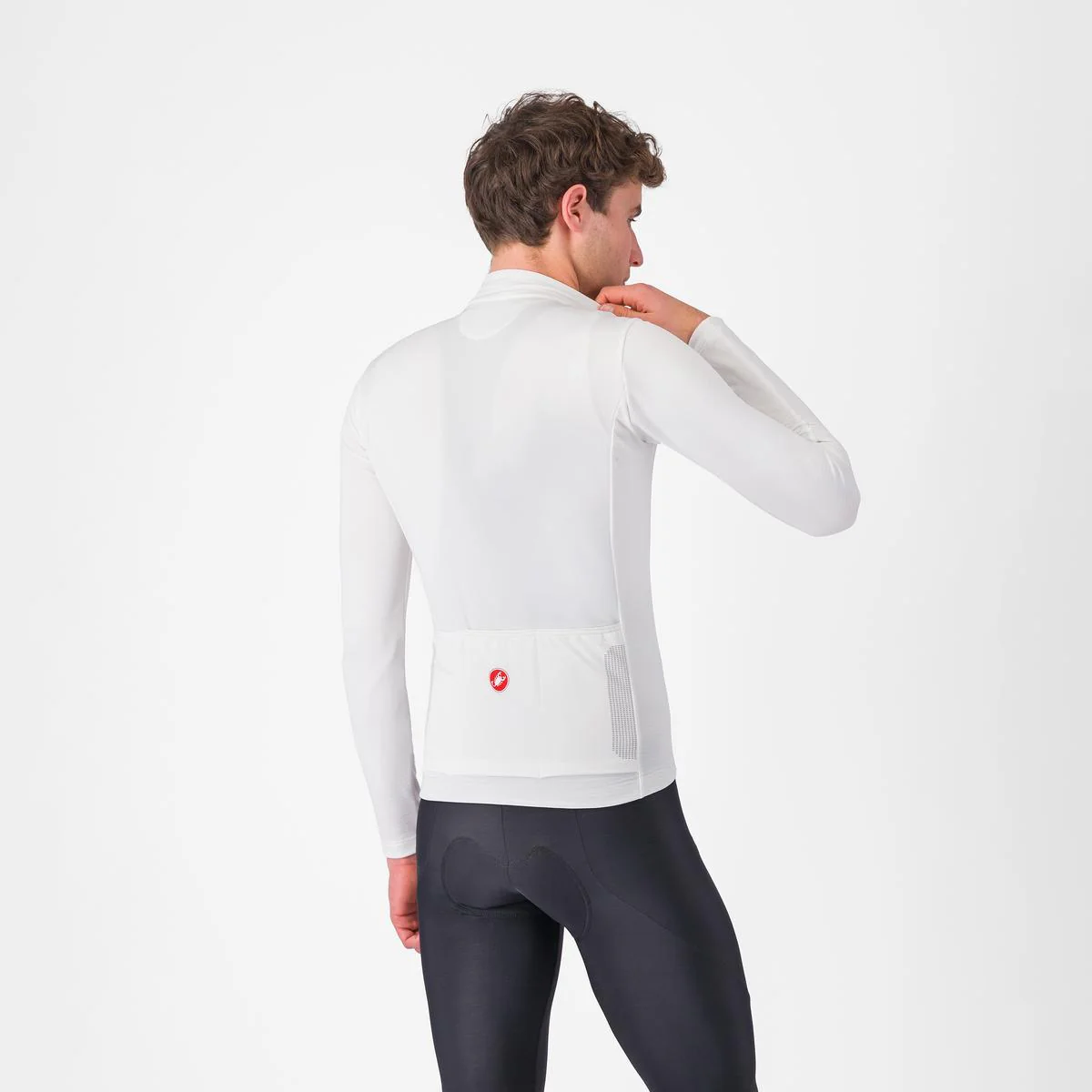 Maillot CASTELLI PURO 4 Manches Longues Ivoire - Image 2